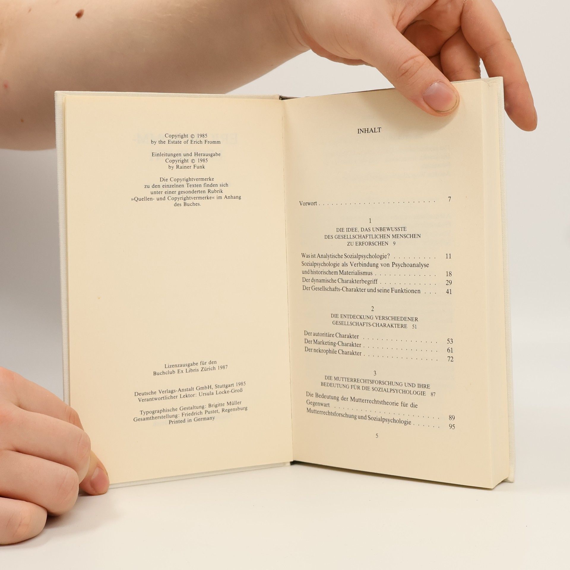 Erich Fromm Erich Fromm Lesebuch