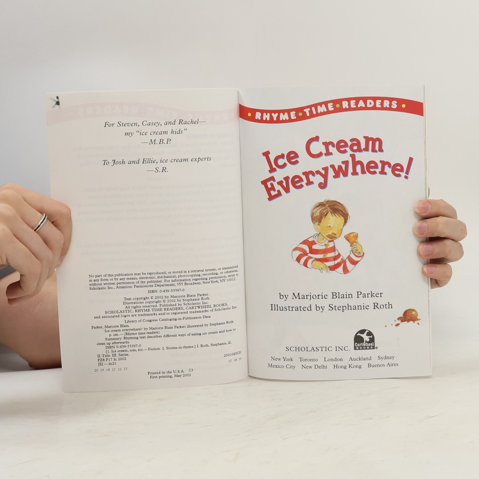 Marjorie Blain Parker Rhyme Time Readers: Ice Cream Everywhere!