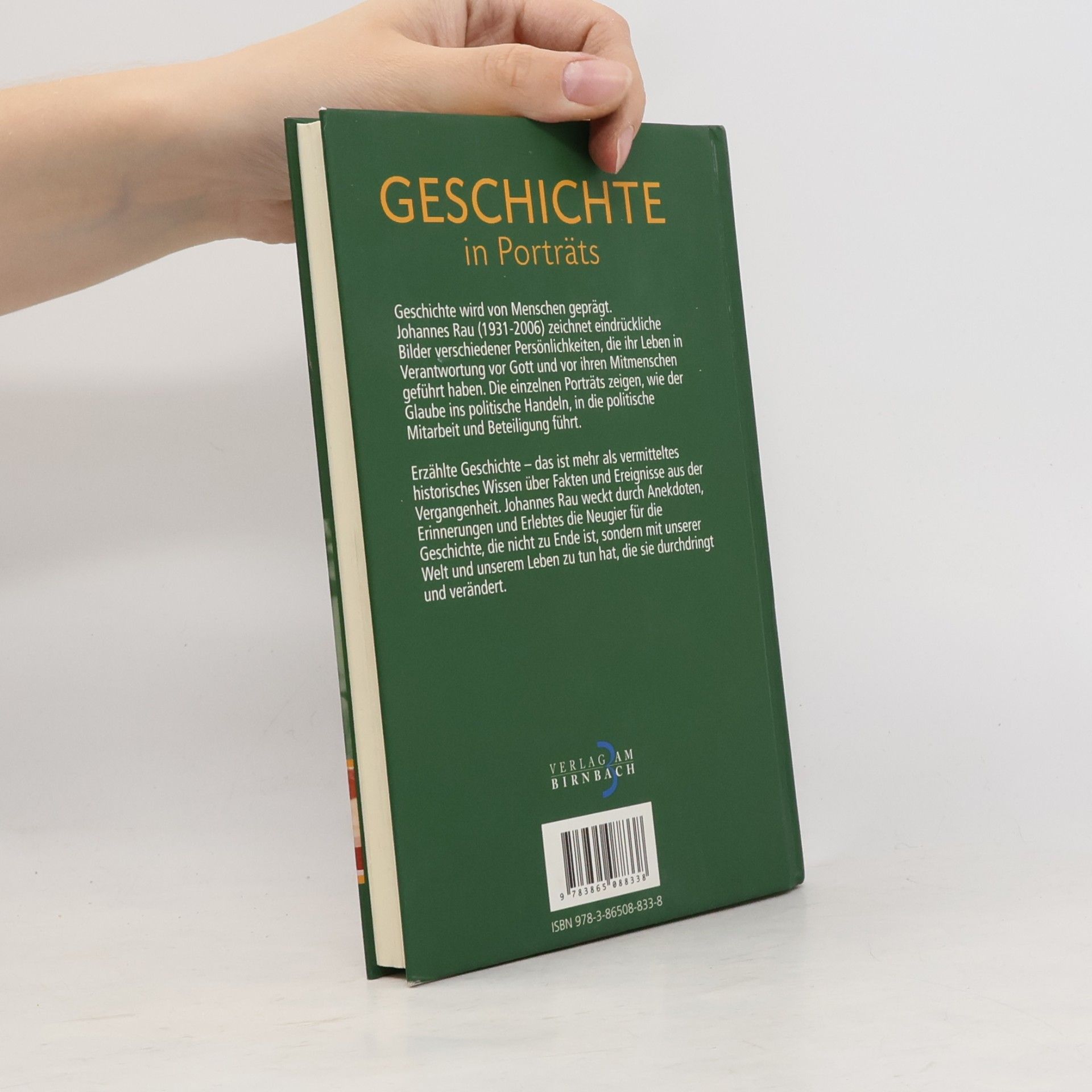 Johannes Rau Geschichte in Porträts