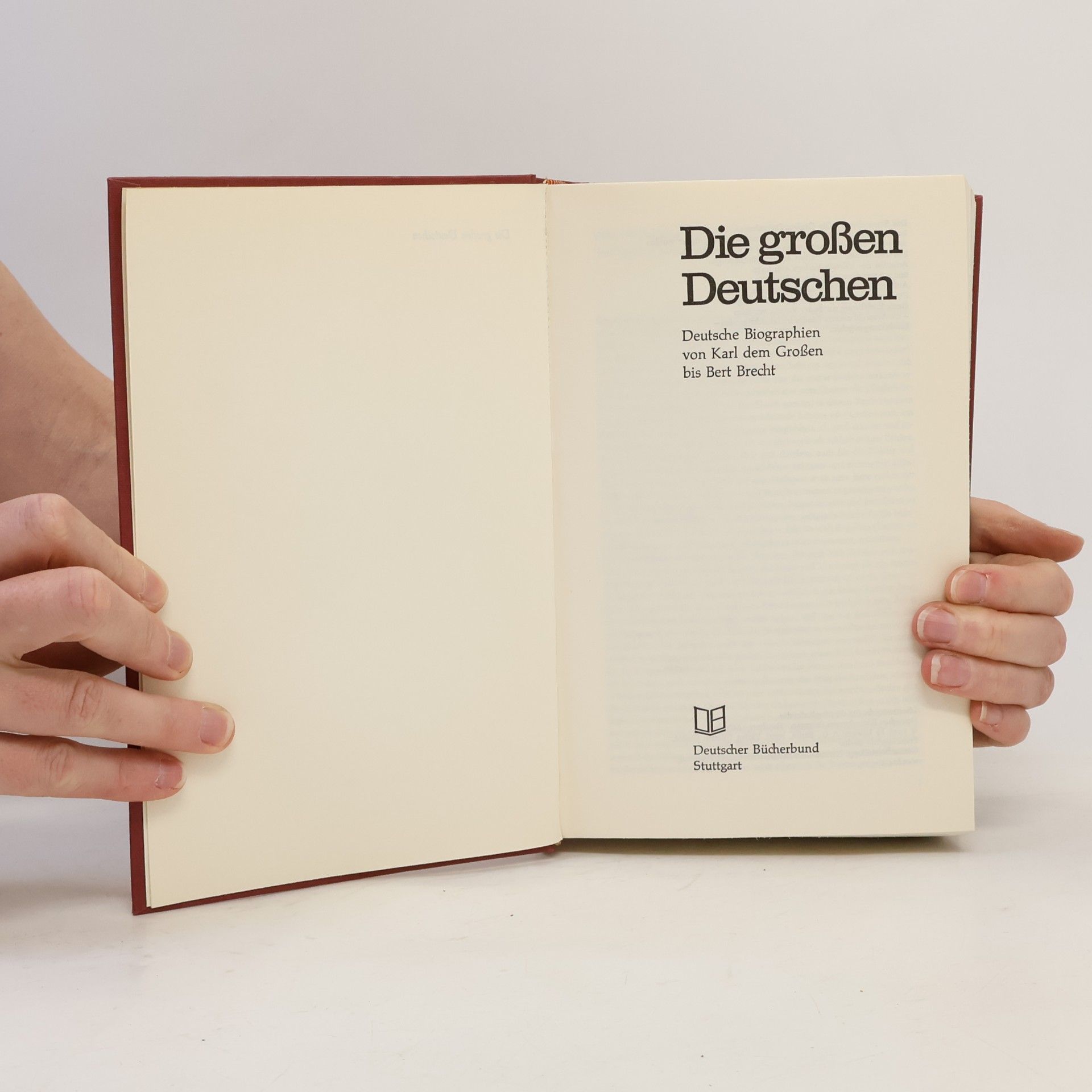 Autorenkollektiv Die grossen Deutschen