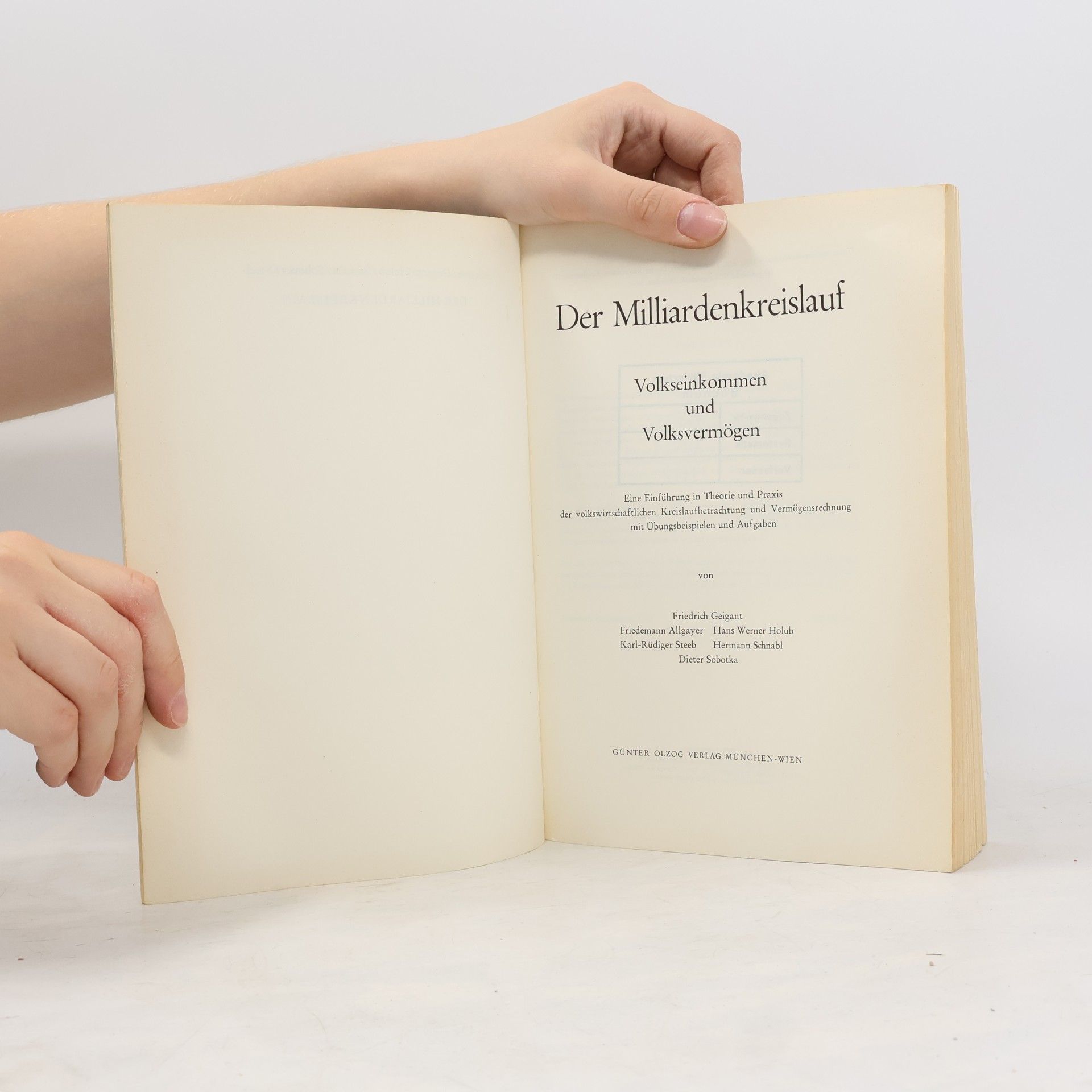 Various authors Der Milliardenkreislauf