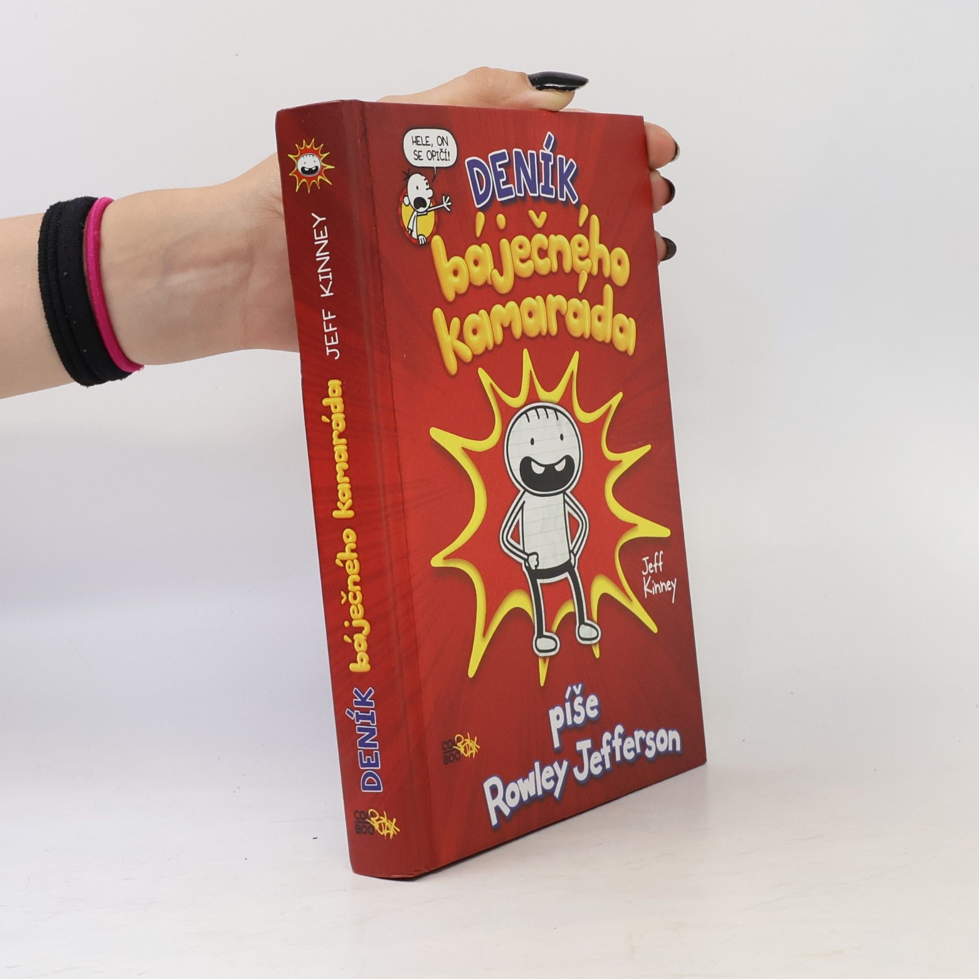 Jeff Kinney Deník báječného kamaráda. Píše Rowley Jefferson
