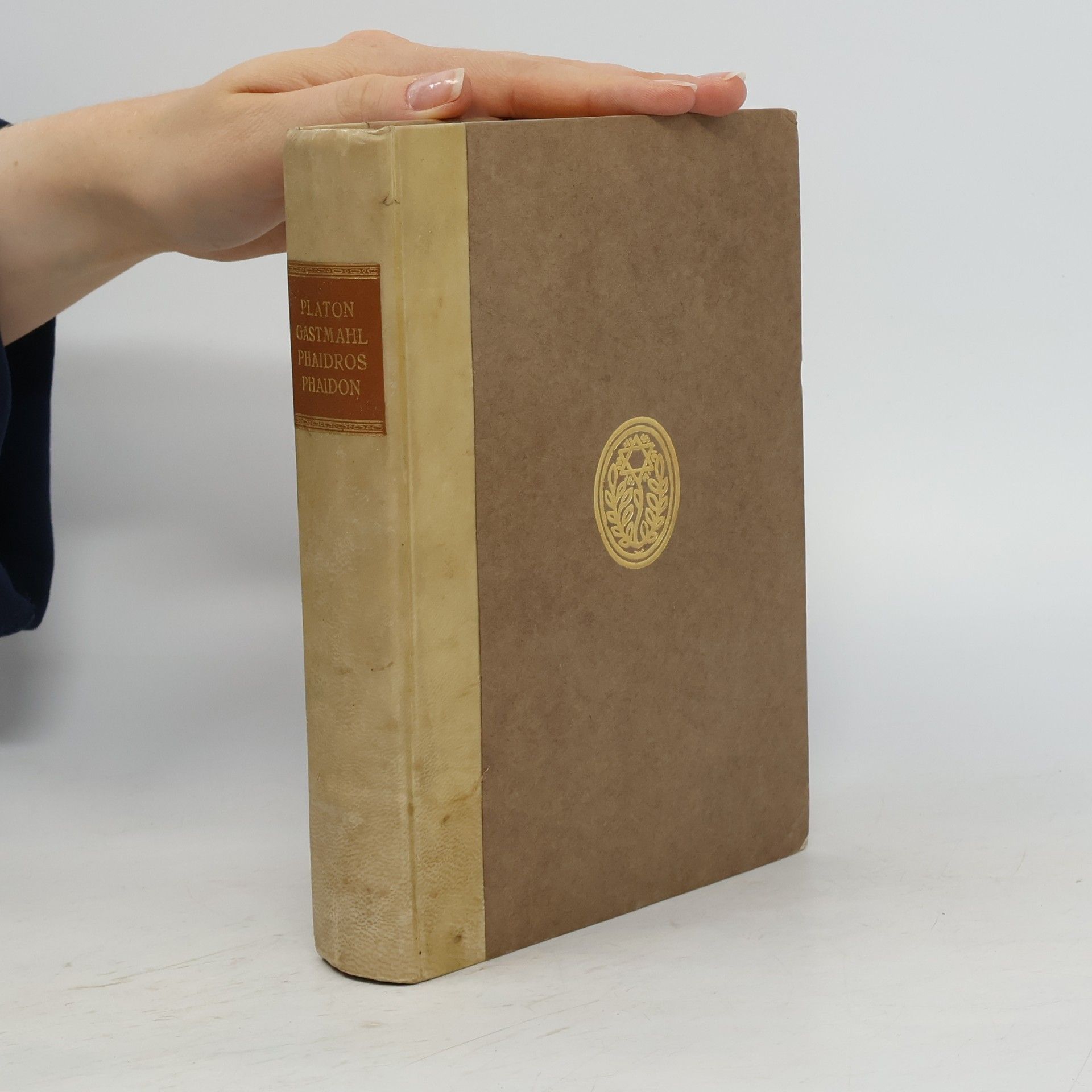 Rudolf Kassner Platons Gastmahl Phaidros / Phaidon