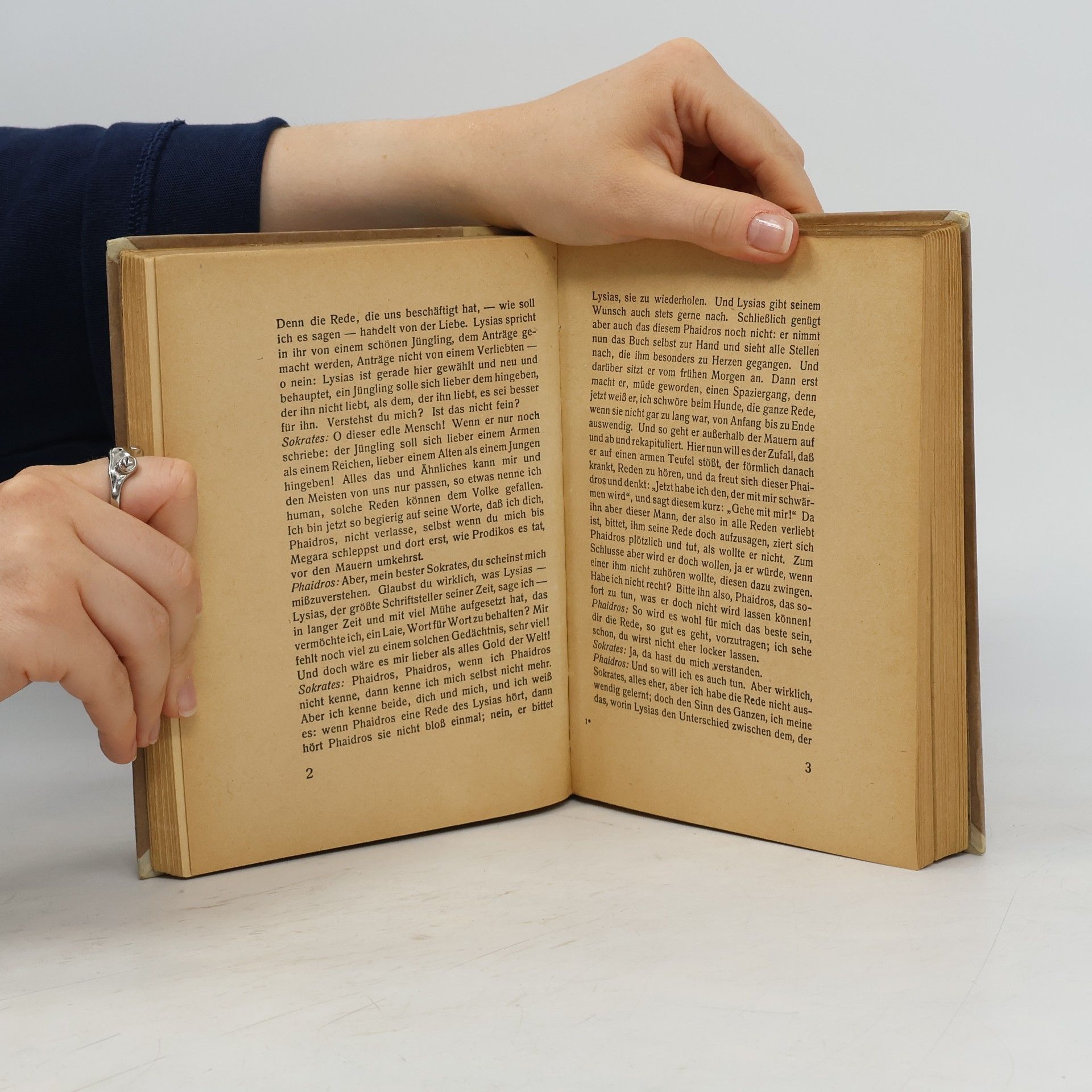 Rudolf Kassner Platons Gastmahl Phaidros / Phaidon