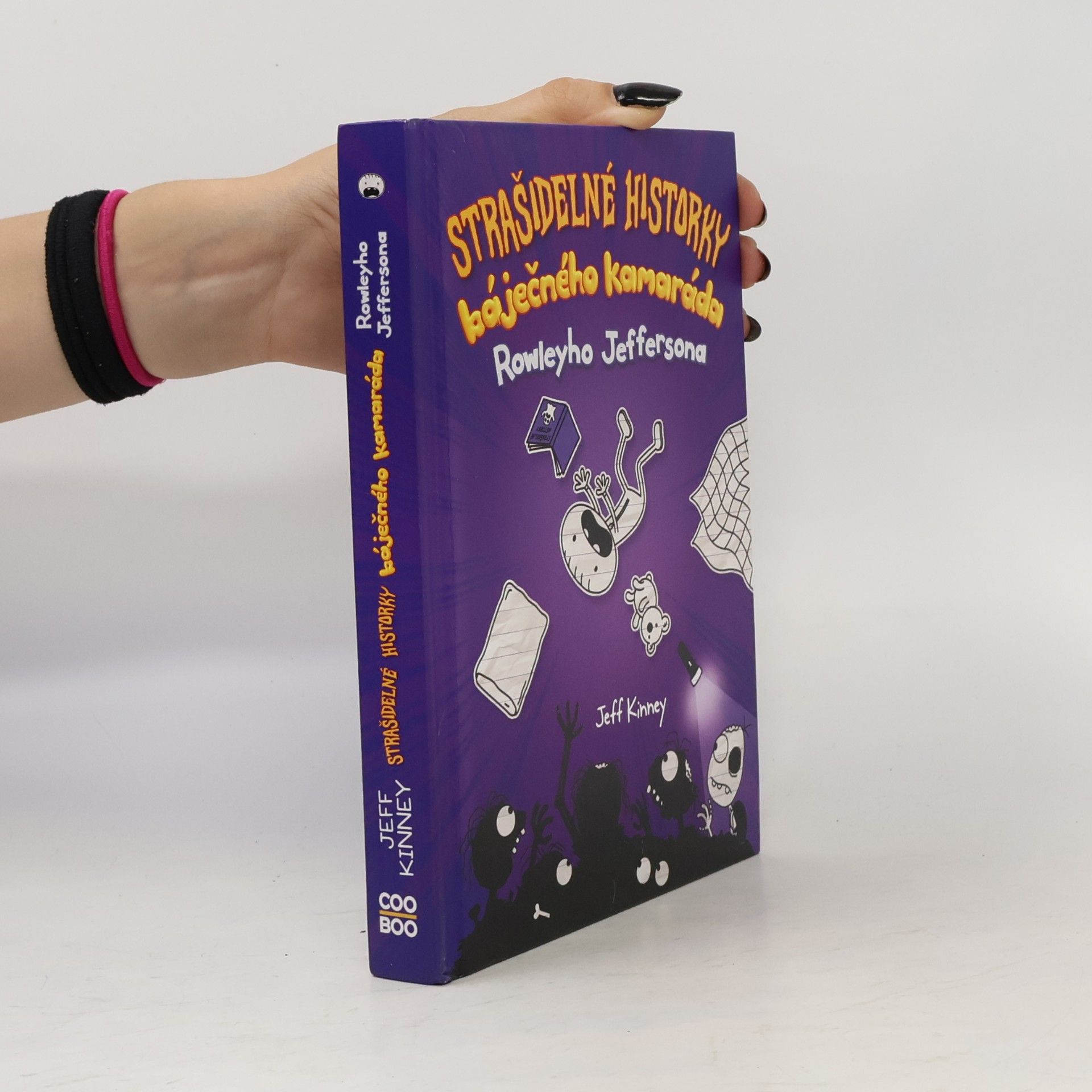 Jeff Kinney Strašidelné historky báječného kamaráda Rowleyho Jeffersona