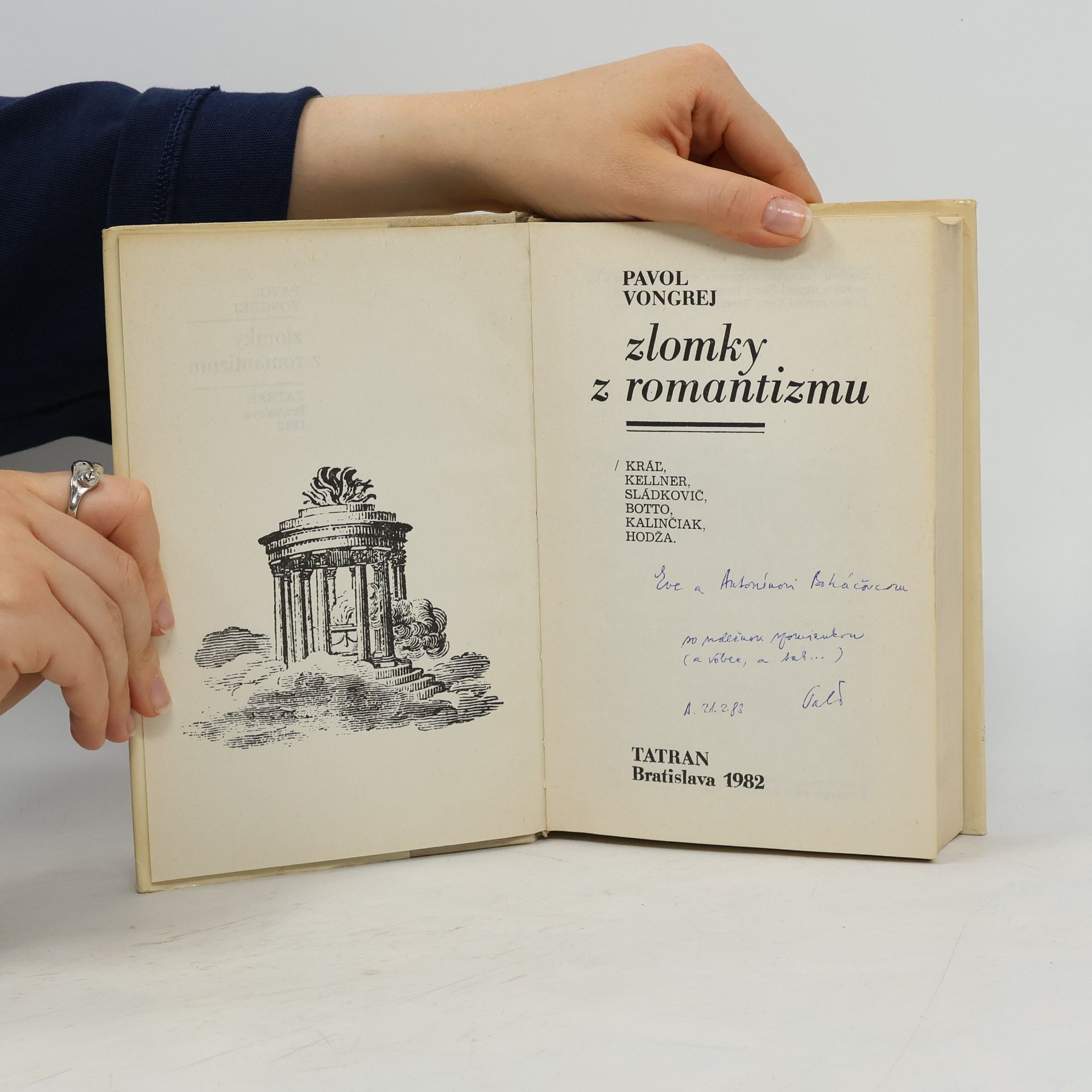 Pavol Vongrej Zlomky z romantizmu