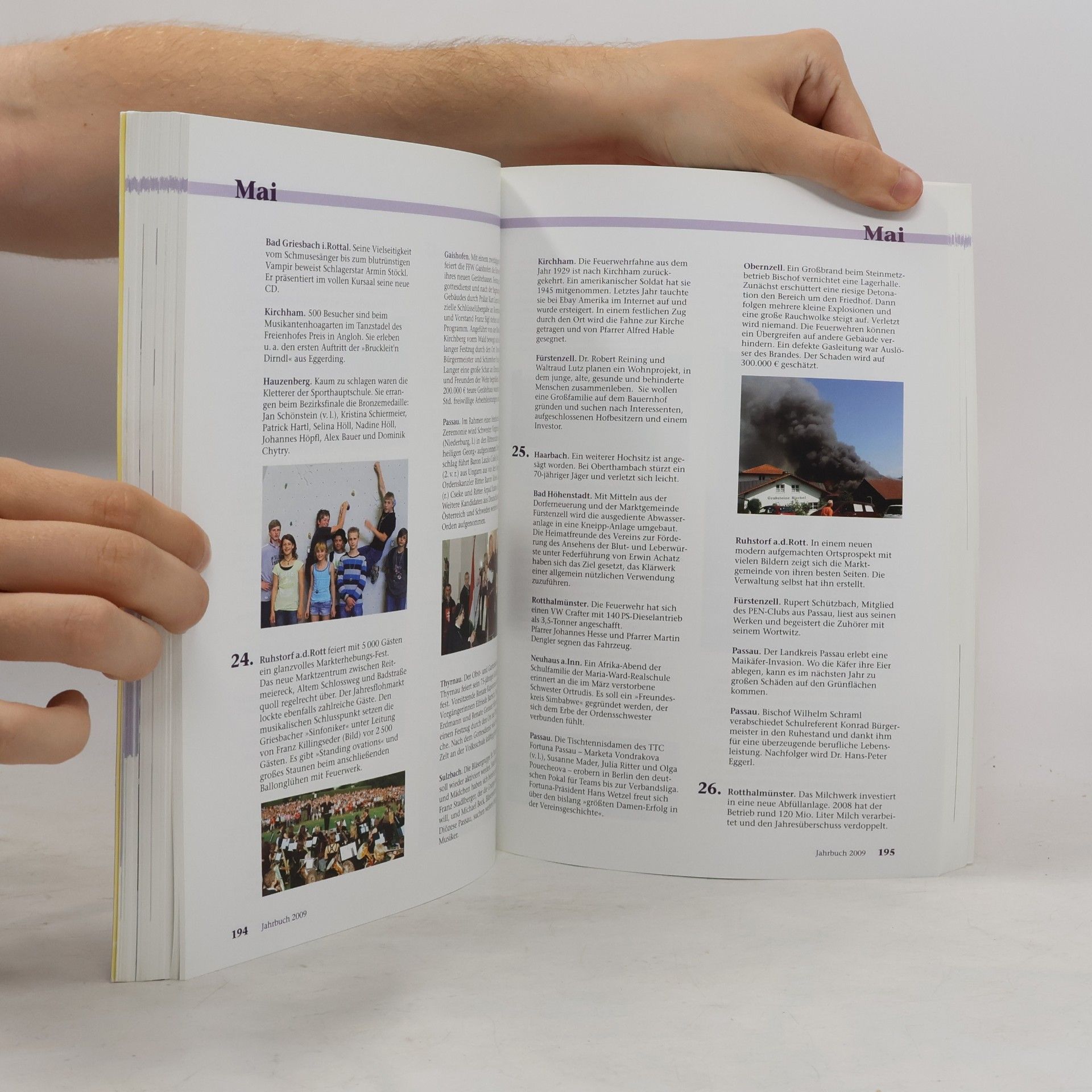 Jahrbuch 2009: Chronik für das Passauer Land