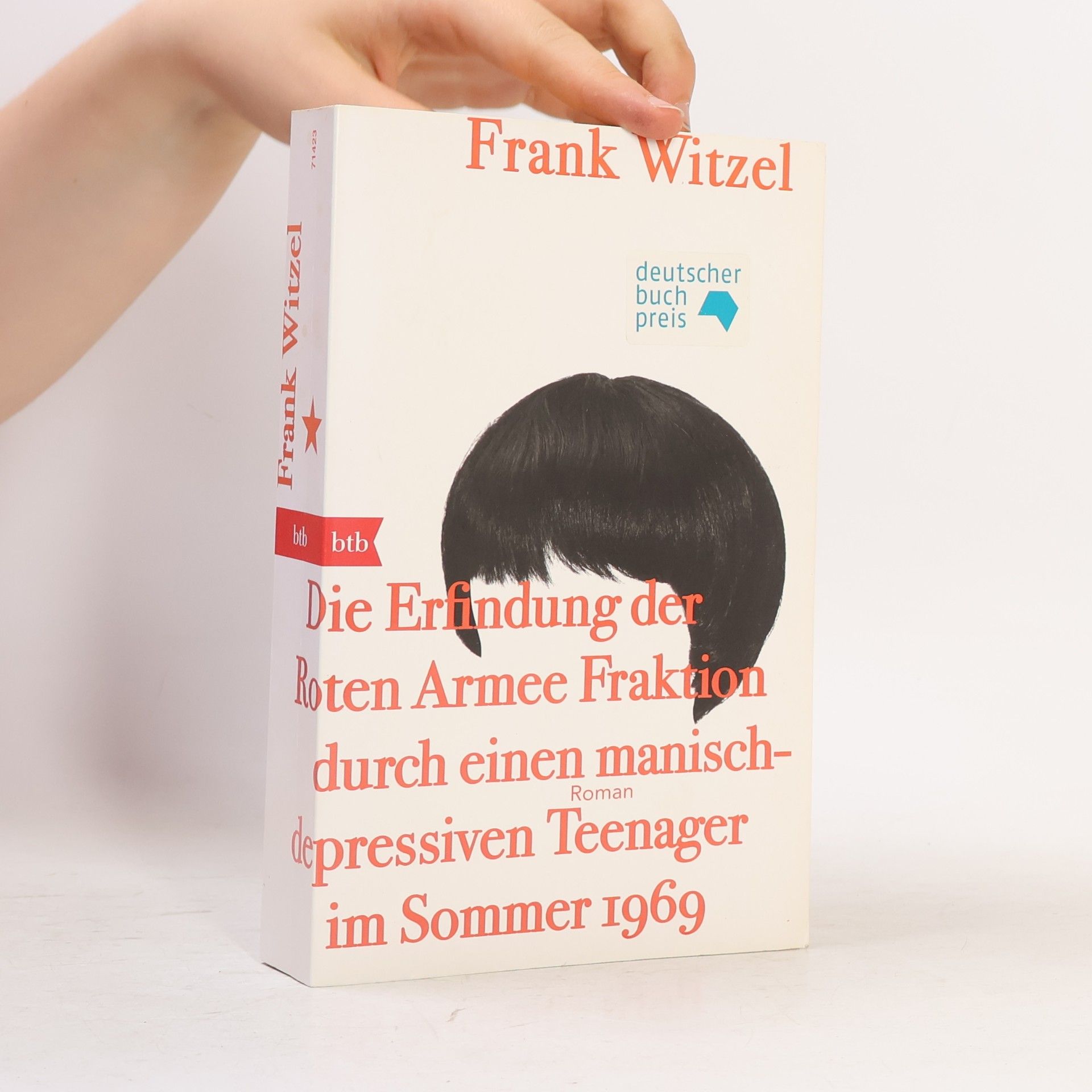 Frank Witzel Die Erfindung der Roten Armee Fraktion durch einen manisch depressiven Teenager im Sommer 1969
