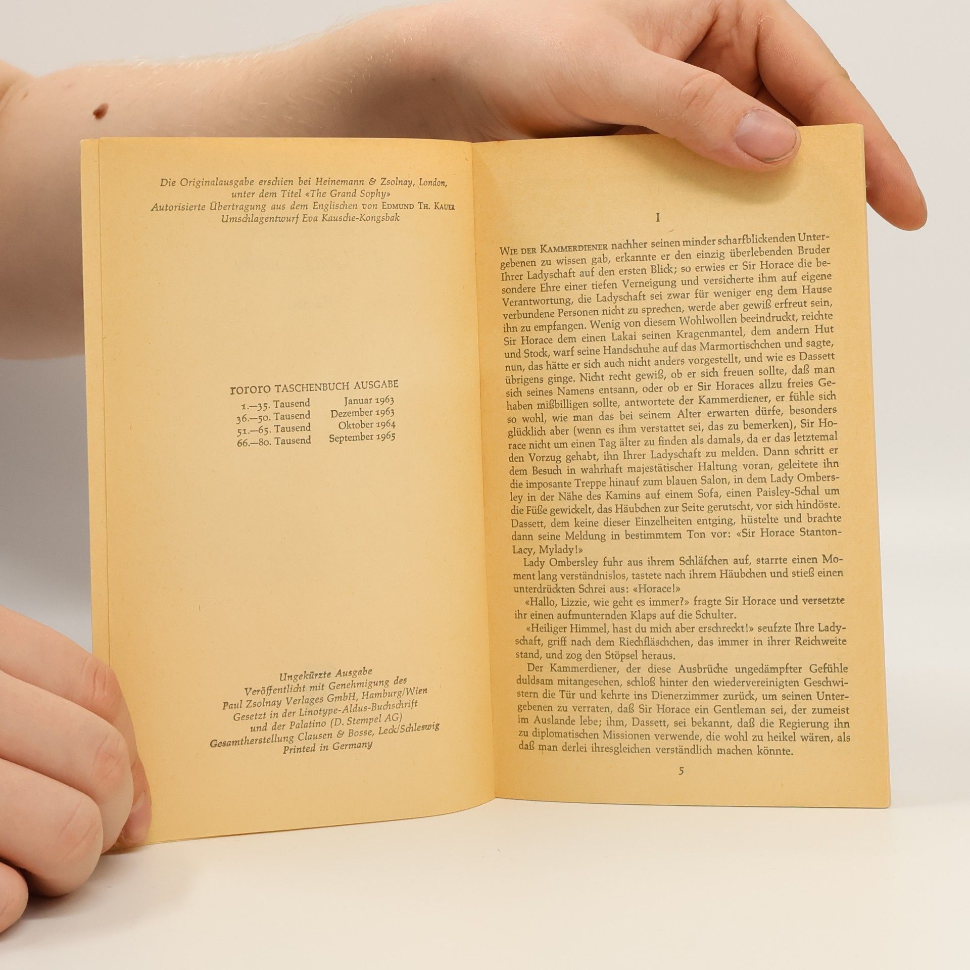 Georgette Heyer Die drei Ehen der Grand Sophy