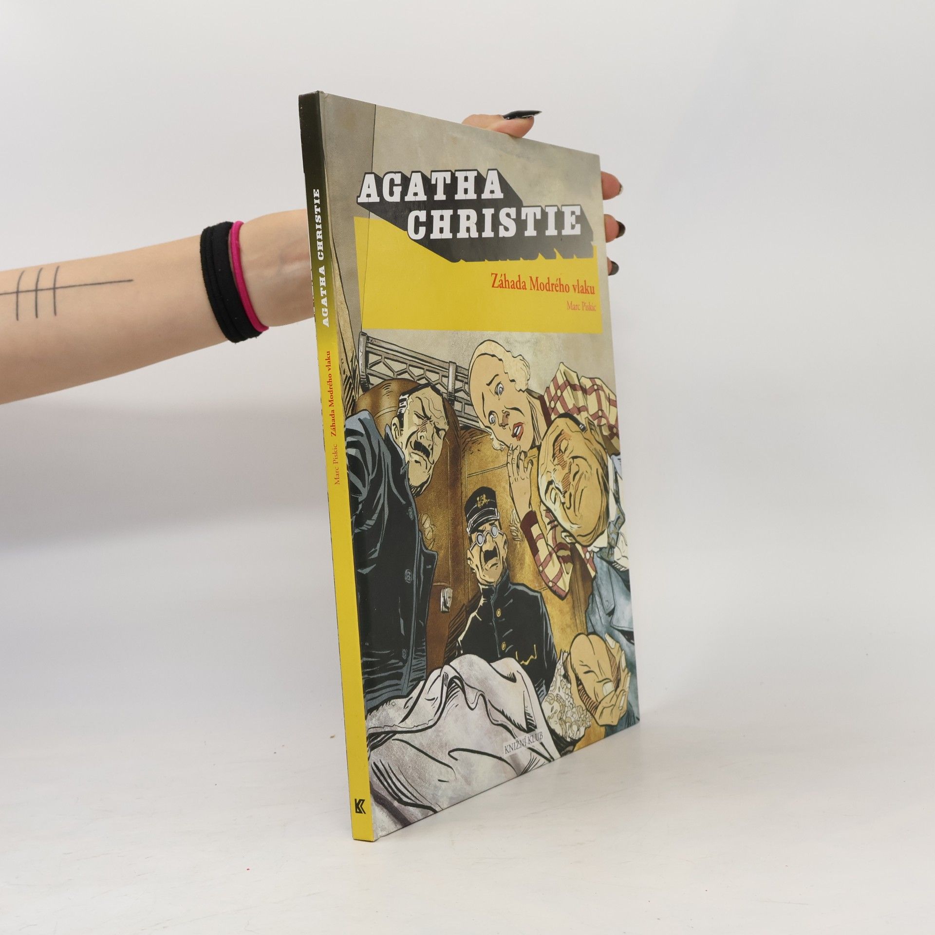 Agatha Christie Záhada Modrého vlaku