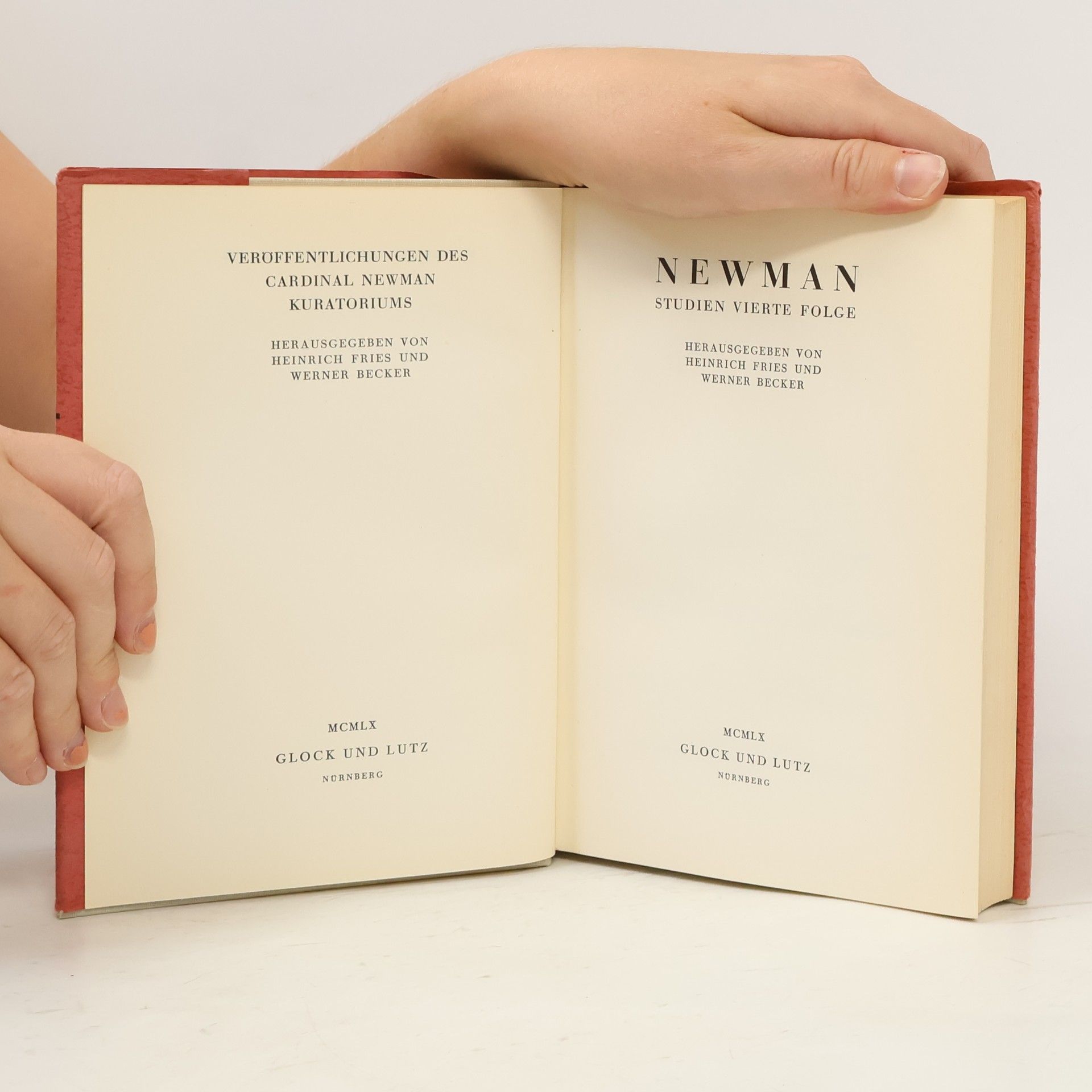 Heinrich Fries Cardinal Newman-Studien 4
