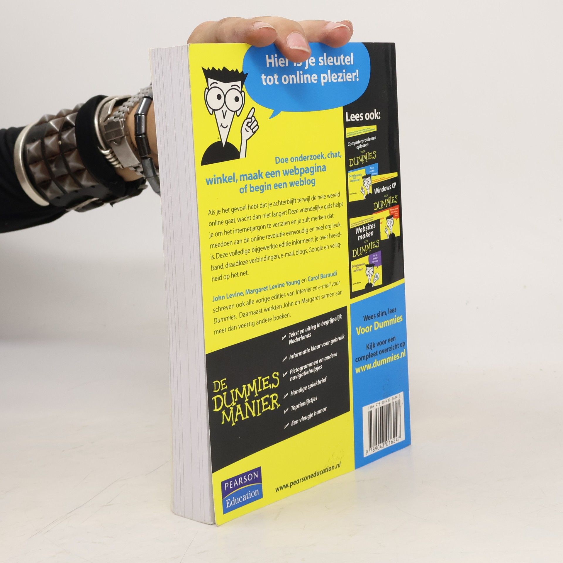 John R. Levine Internet en e-mail voor dummies / druk 10 - Nu in pocket-formaat