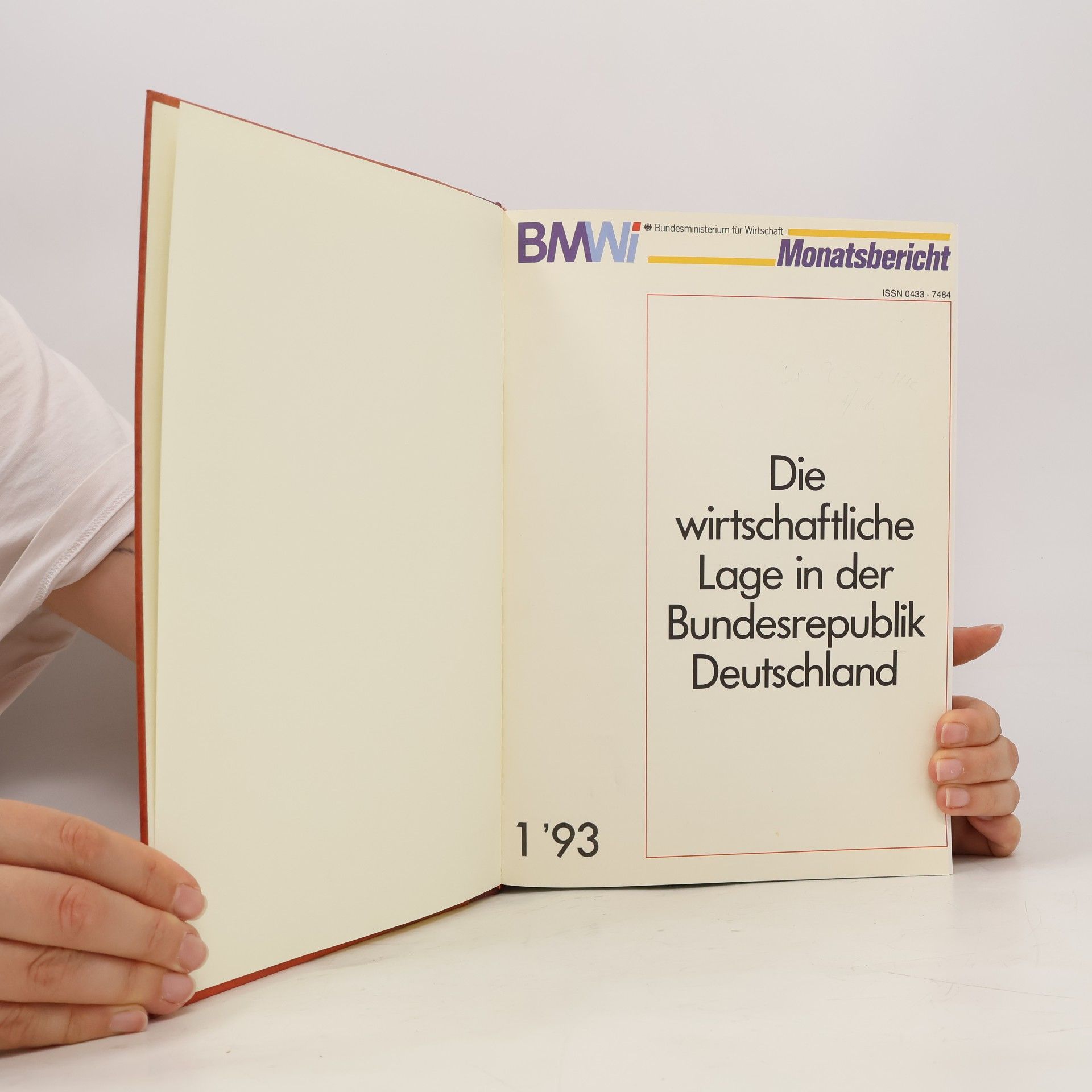 Autorenkollektiv Monatsbericht: Die wirtschaftliche Lage in der Bundesrepublik Deutschland