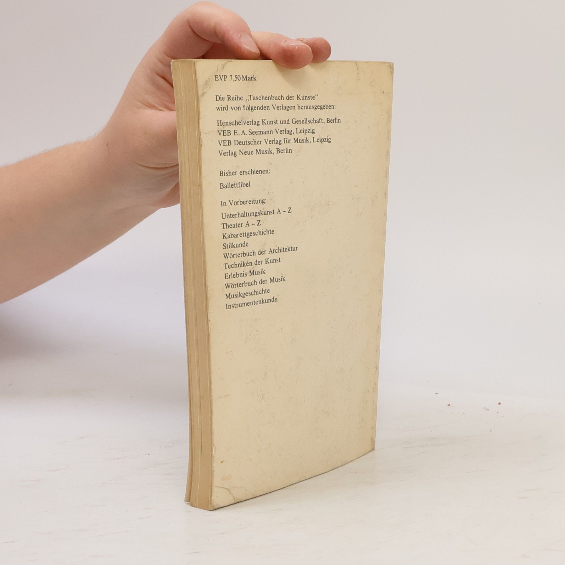 Kolektiv autorů Taschenbuch der Künste. Vom Umgang mit der Kunst