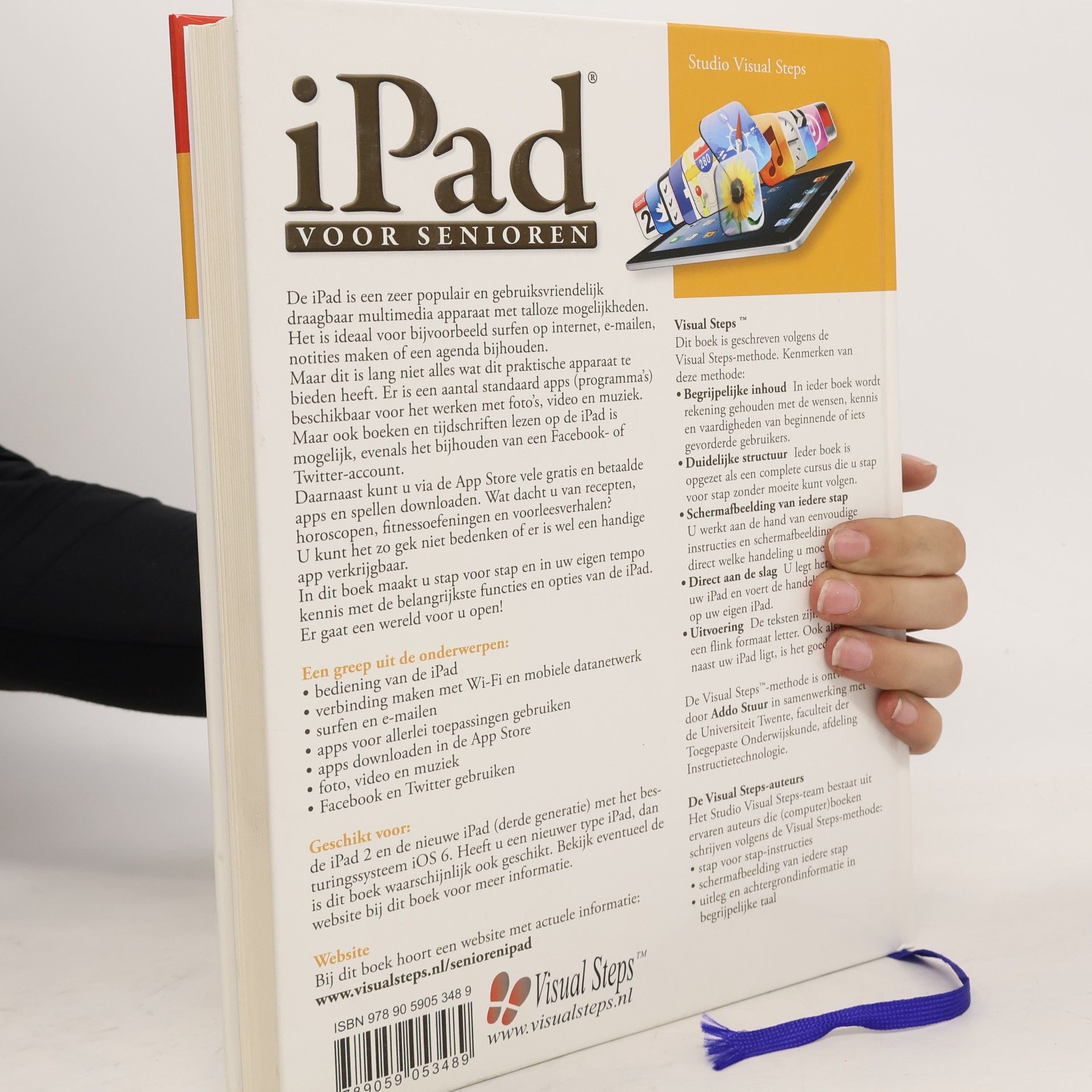 Studio Visual Steps iPad voor senioren: snel aan de slag met de gebruiksvriendelijke iPad