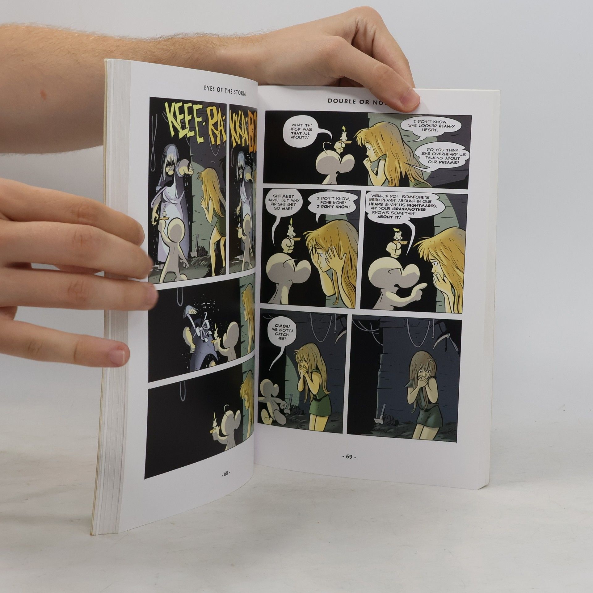 Jeff Smith Eyes of the Storm: A Graphic Novel (Bone #3): Volume 3