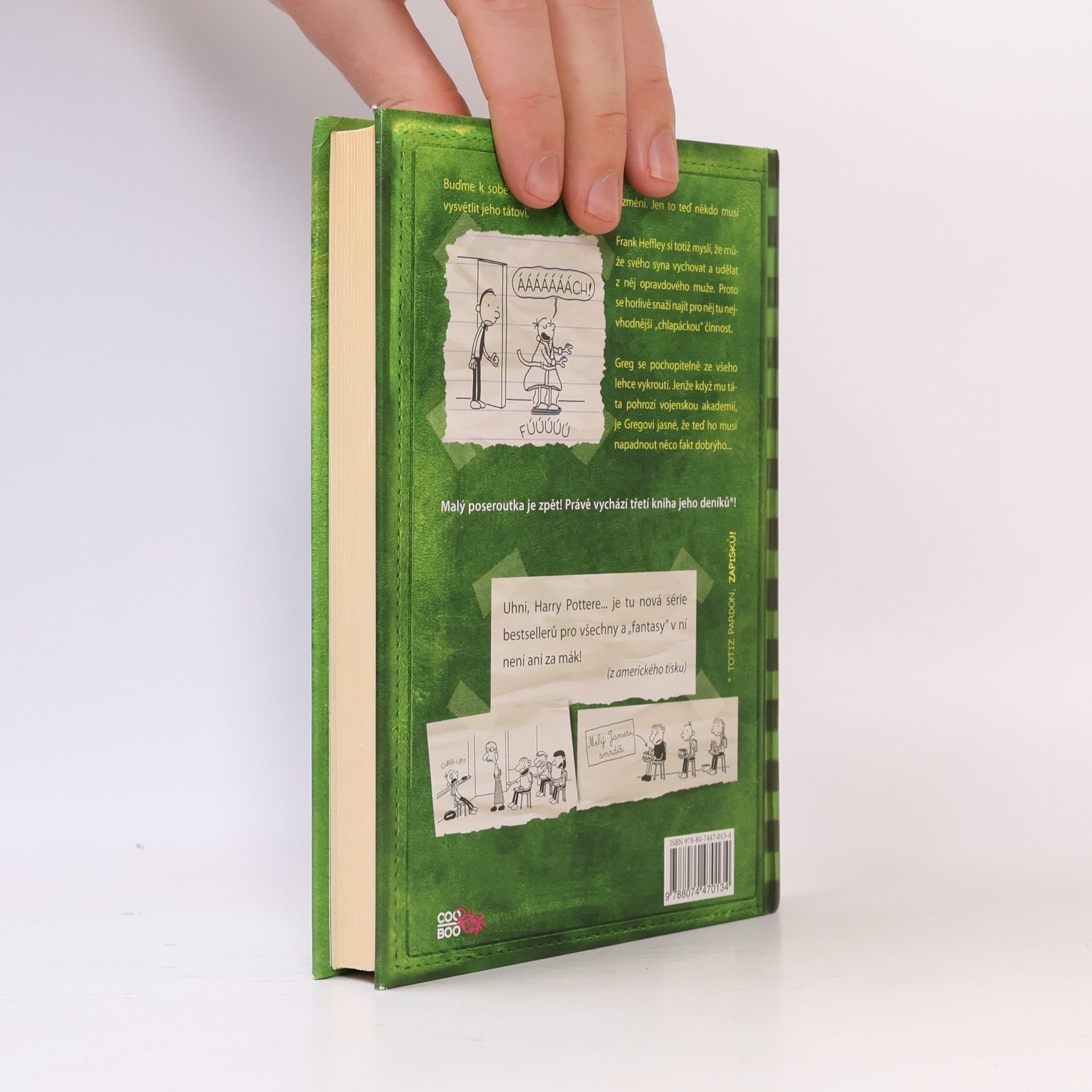Jeff Kinney Deník malého poseroutky 3. Poslední kapka