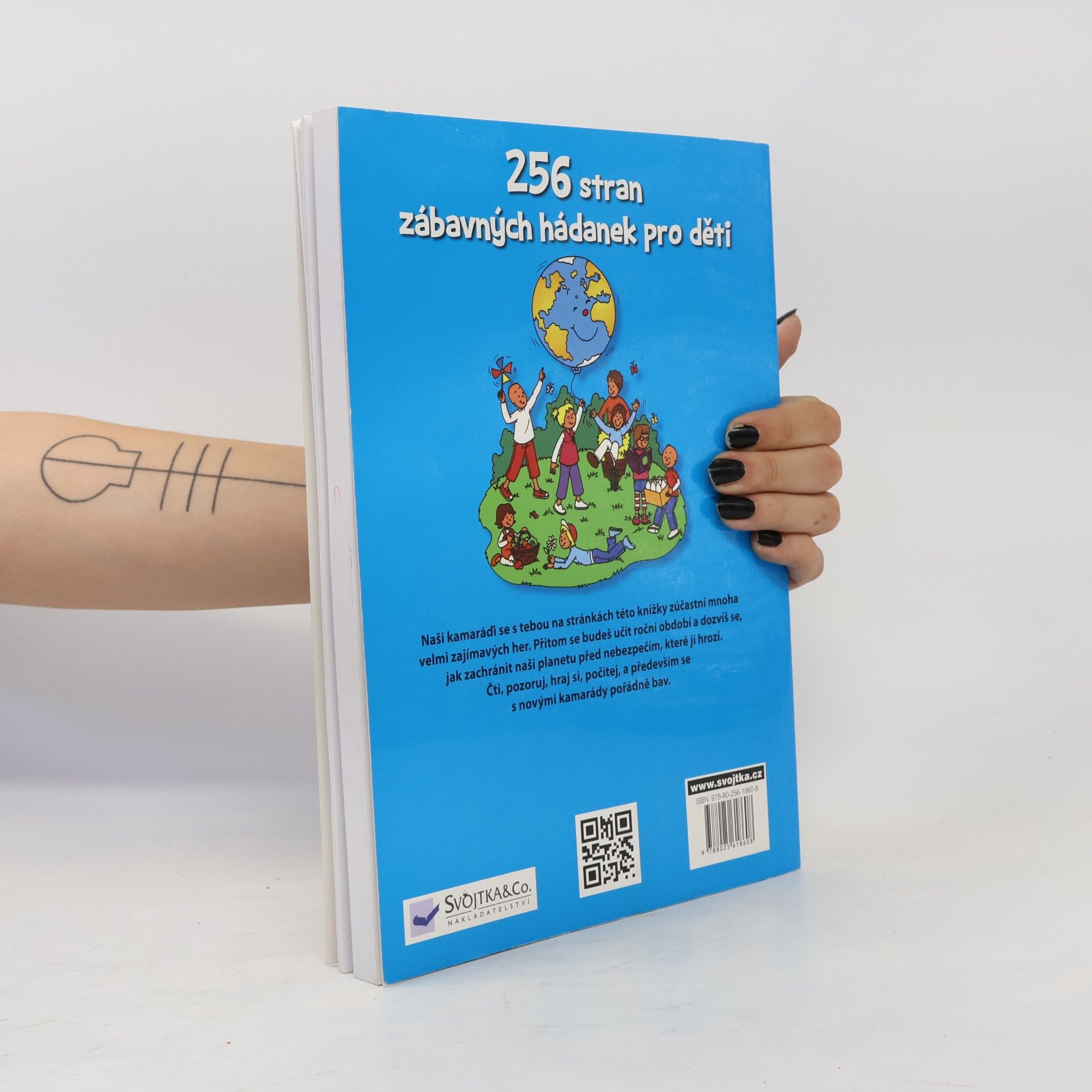 Jan Hlavička 256 stran zábavných hádanek pro děti