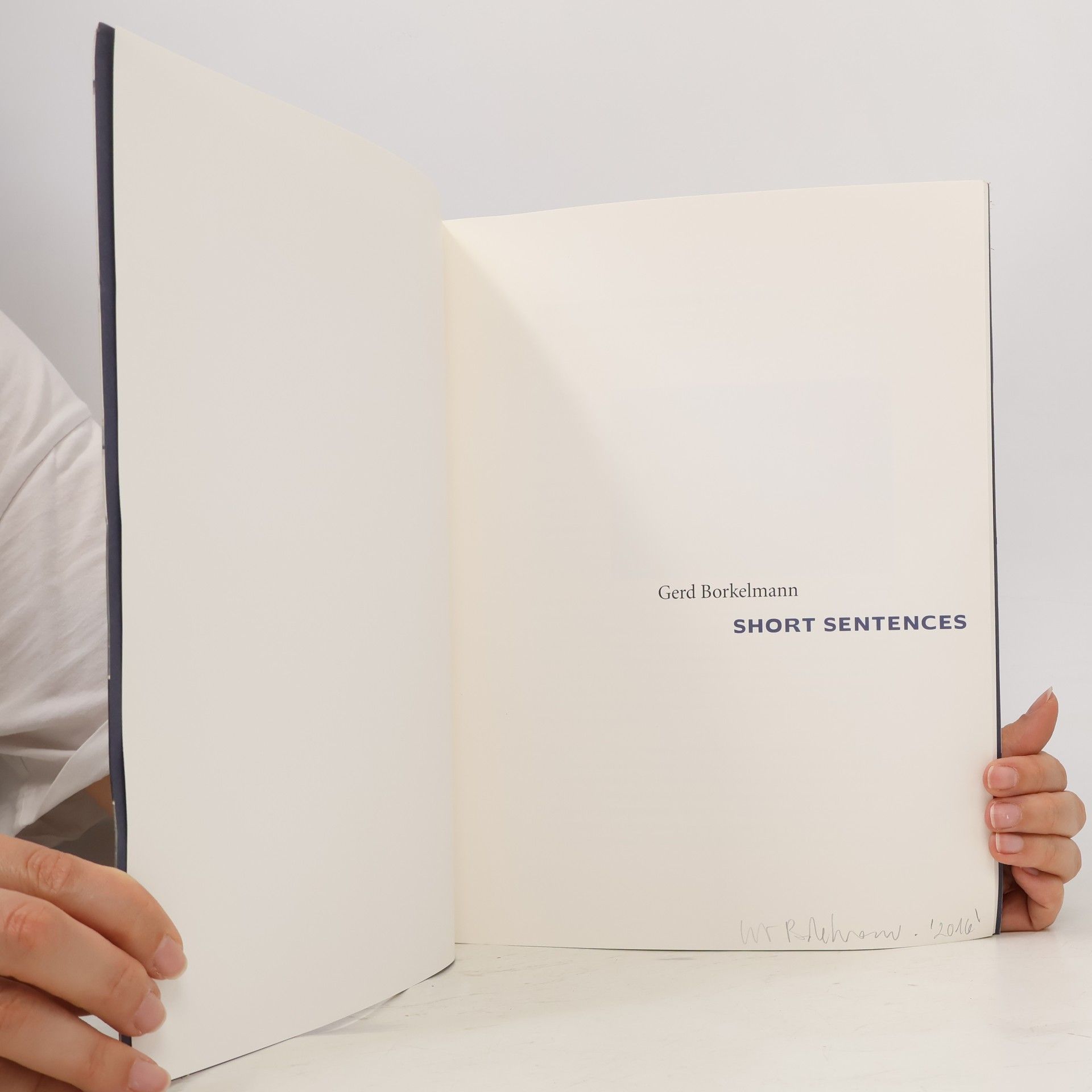 Gerd Borkelmann Short Sentences