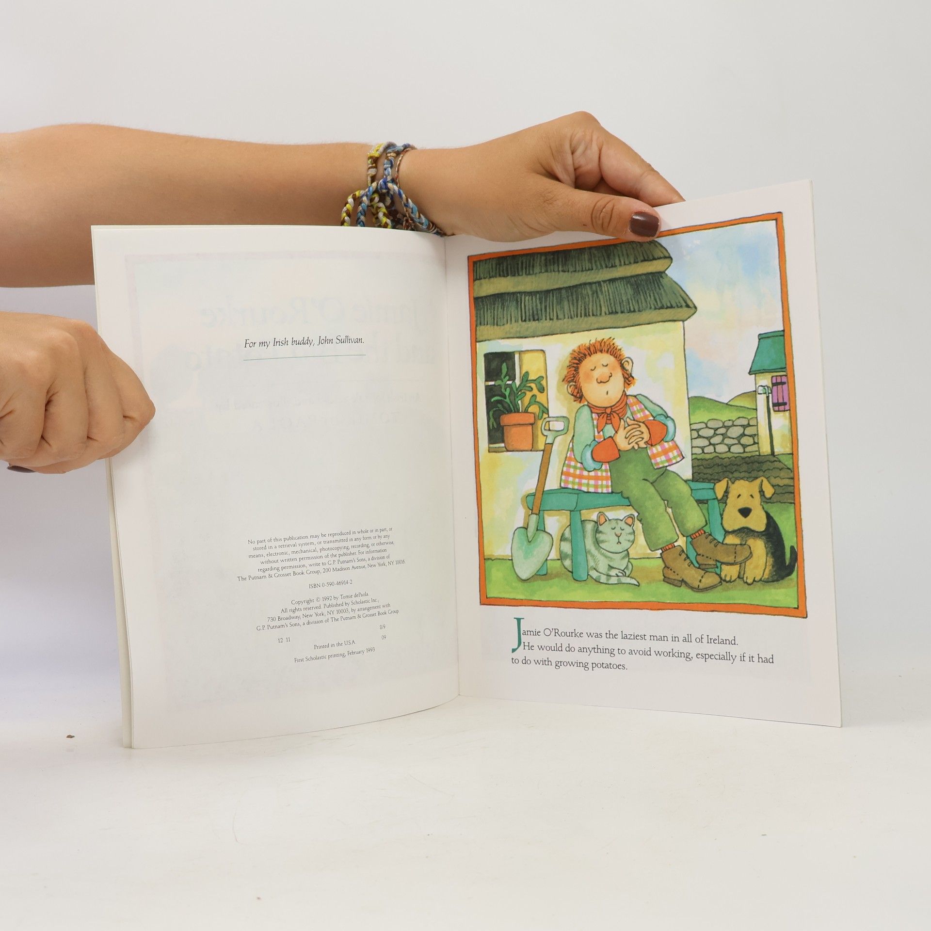 Tomie dePaola Jamie O'Rourke and the Big Potato