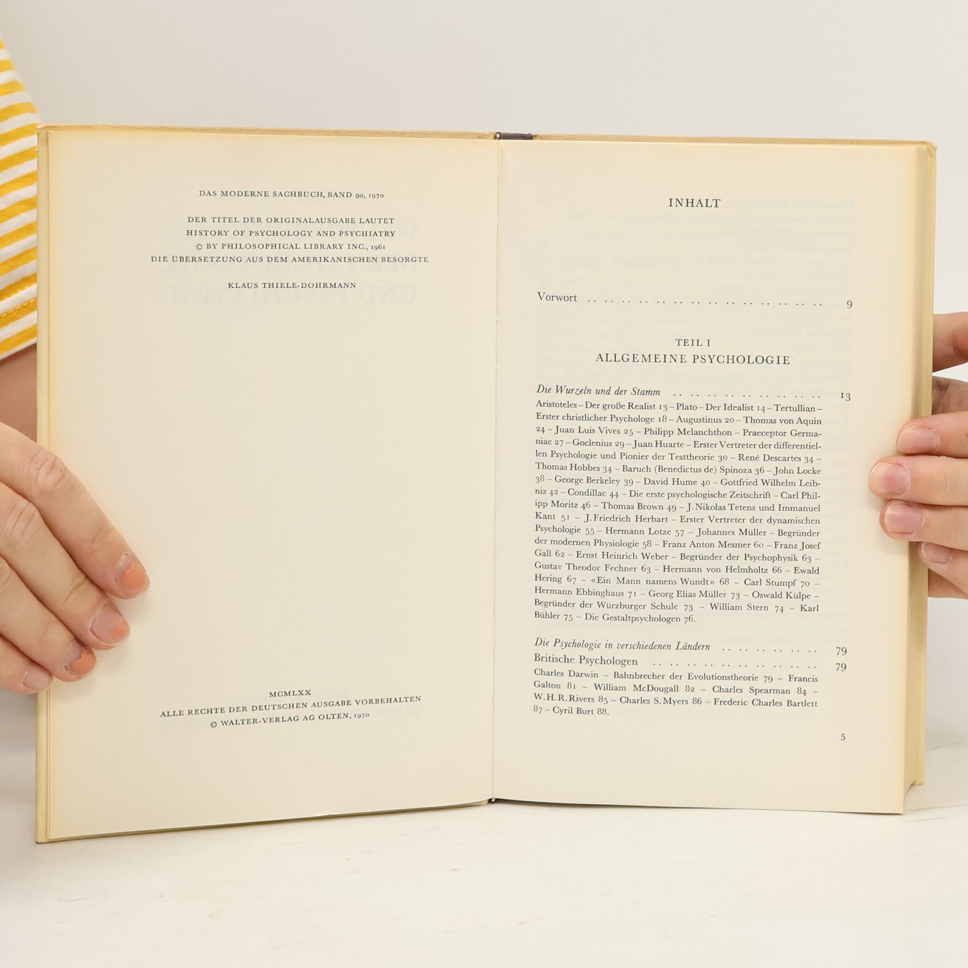 A. A. Roback Weltgeschichte der Psychologie und Psychiatrie