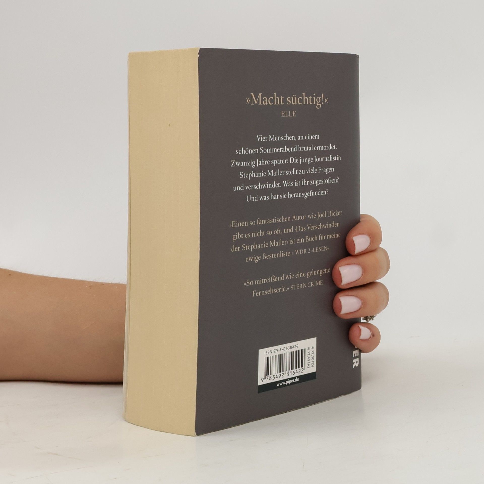 Joël Dicker Das Verschwinden der Stephanie Mailer