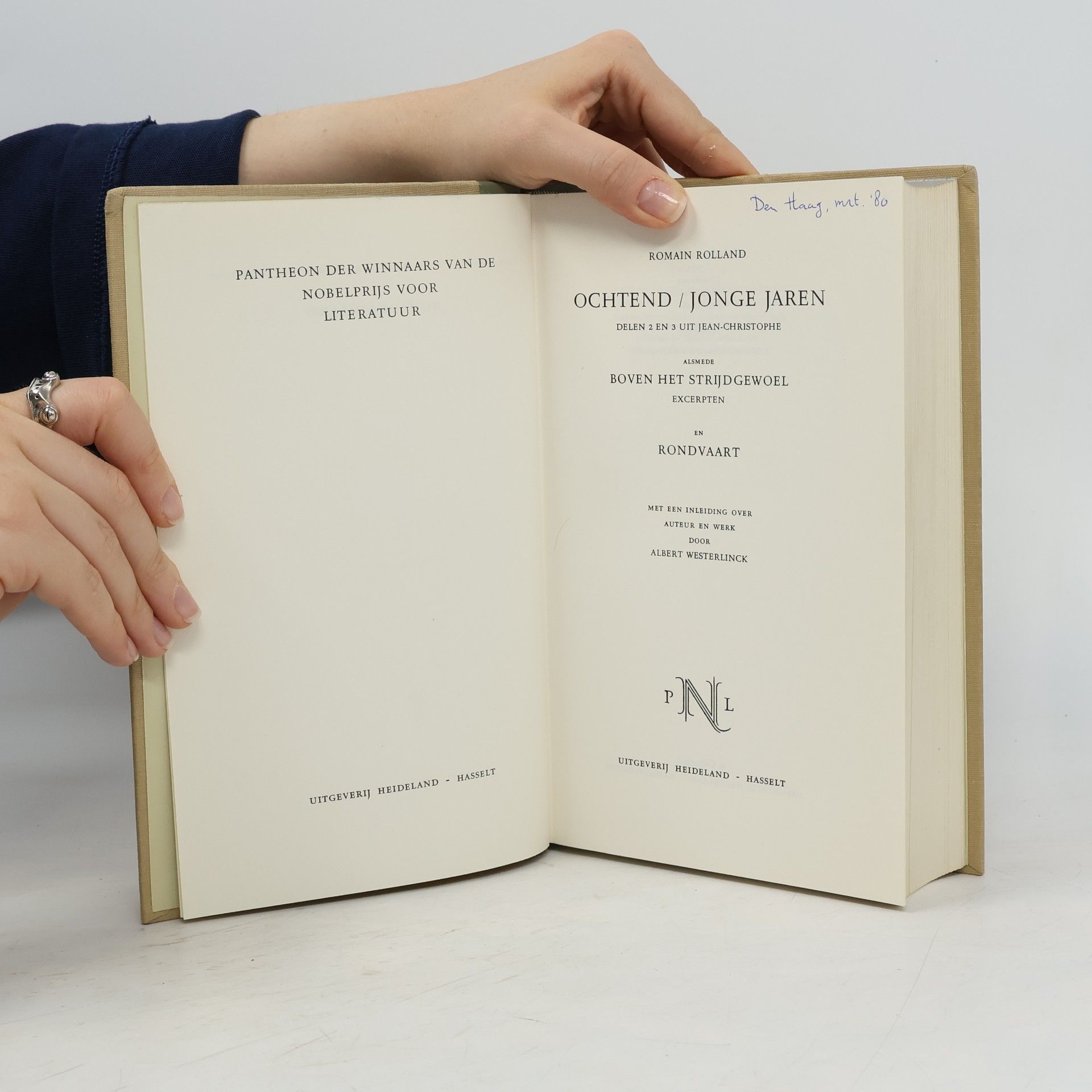 Romain Rolland Ochtend. Jonge jaren
