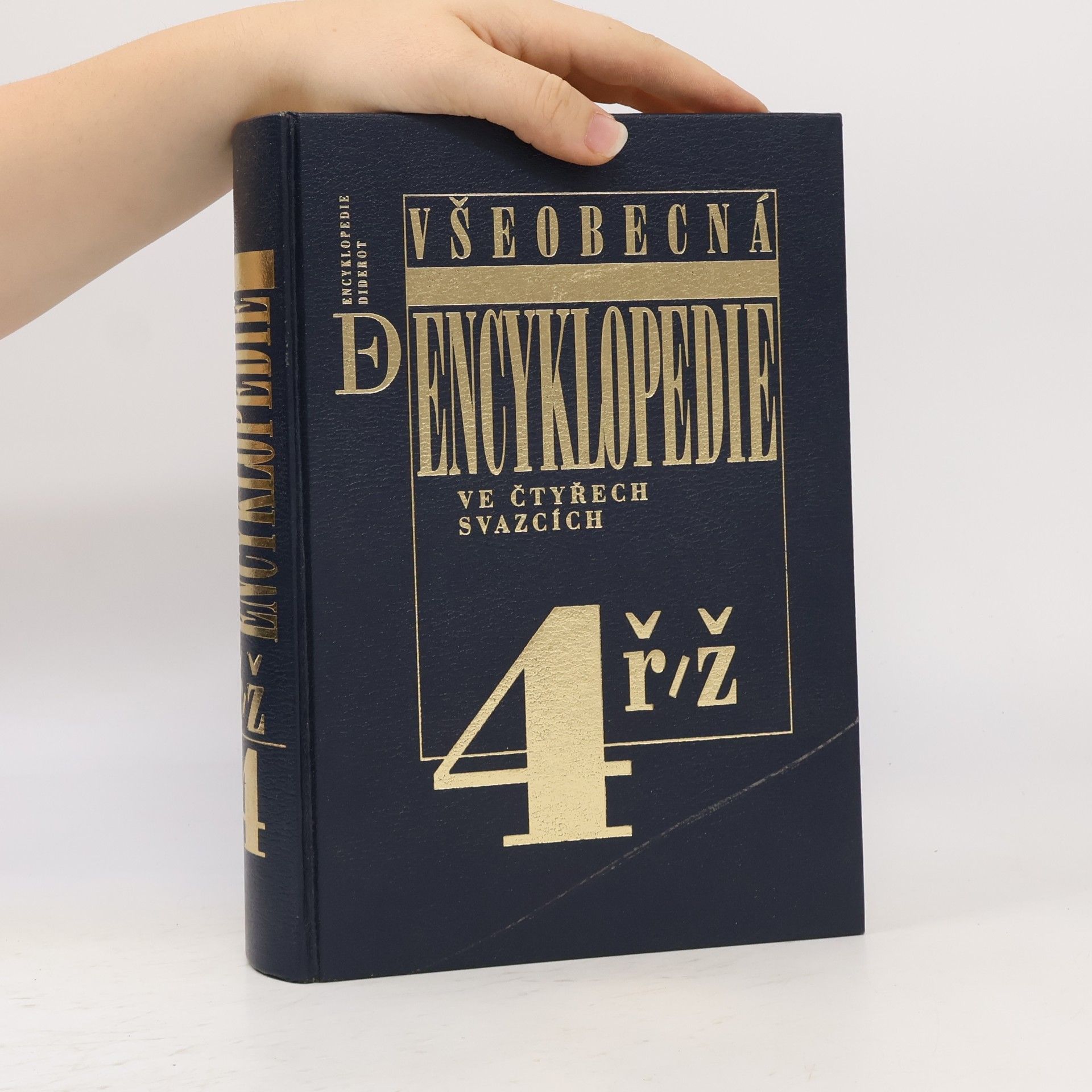 Všeobecná encyklopedie ve čtyřech svazcích, díl 4 - ř/ž