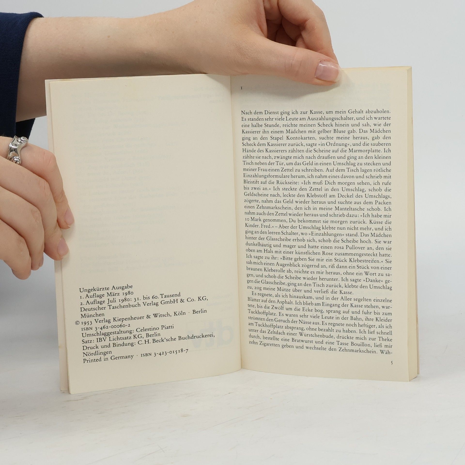 Heinrich Böll Und sagte kein einziges Wort