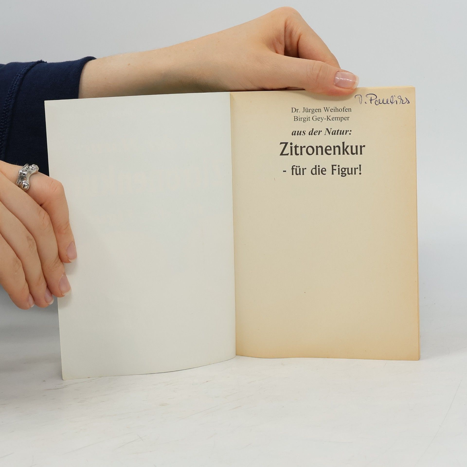Jürgen Weihofen Aus der Natur: Zitronenkur - für die Figur!