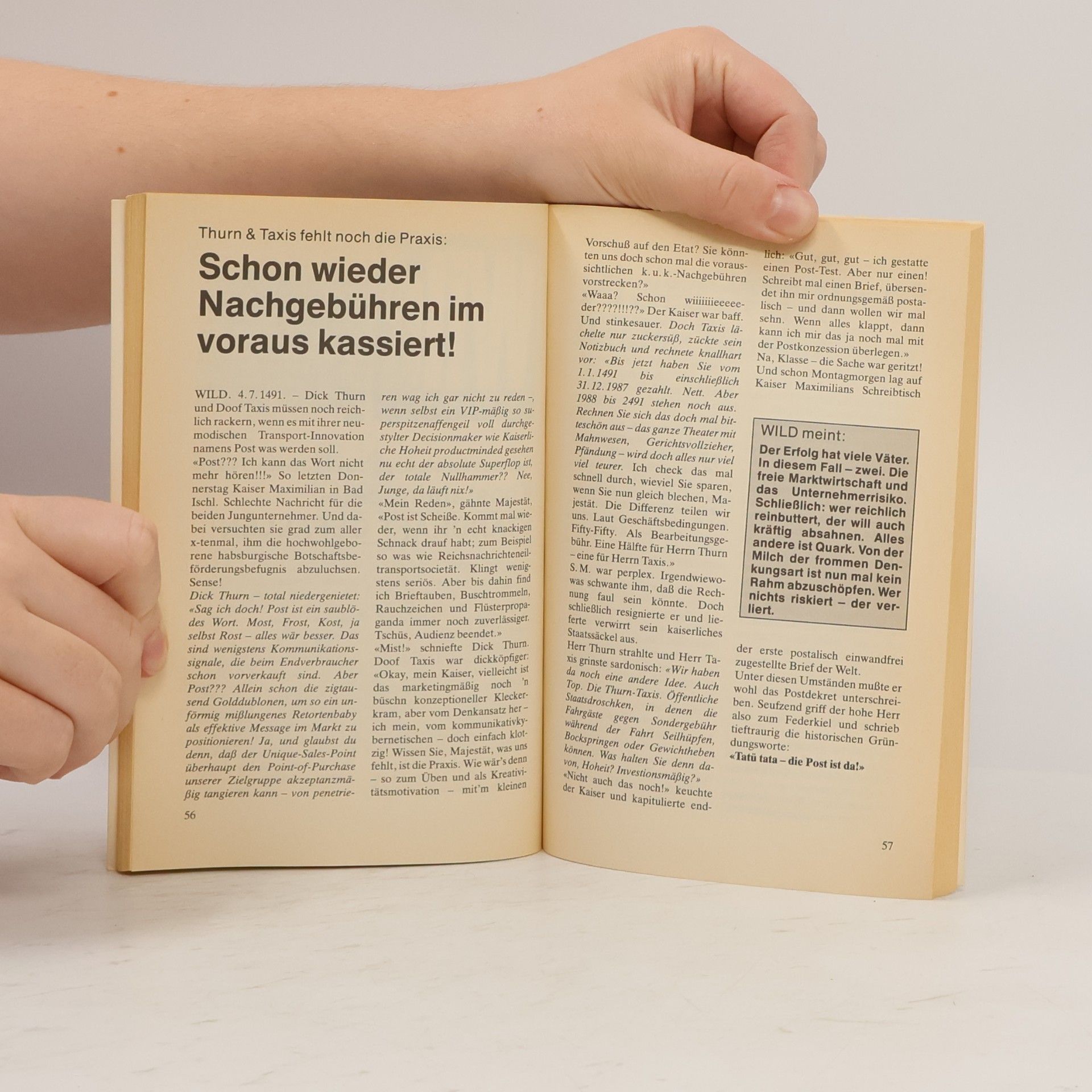 Gerald A. Mayerhofer Wild war dabei