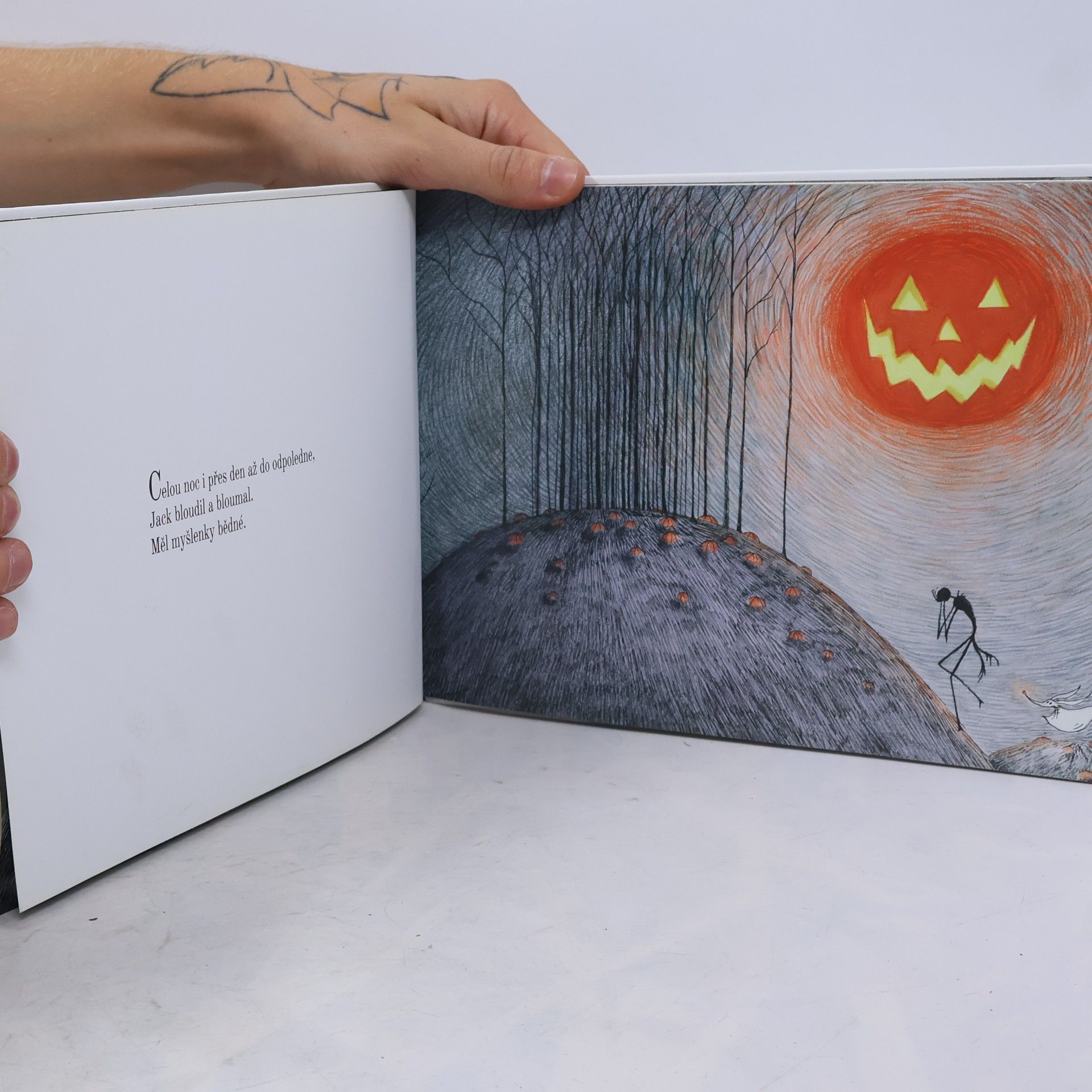 Tim Burton Můra noční, předvánoční
