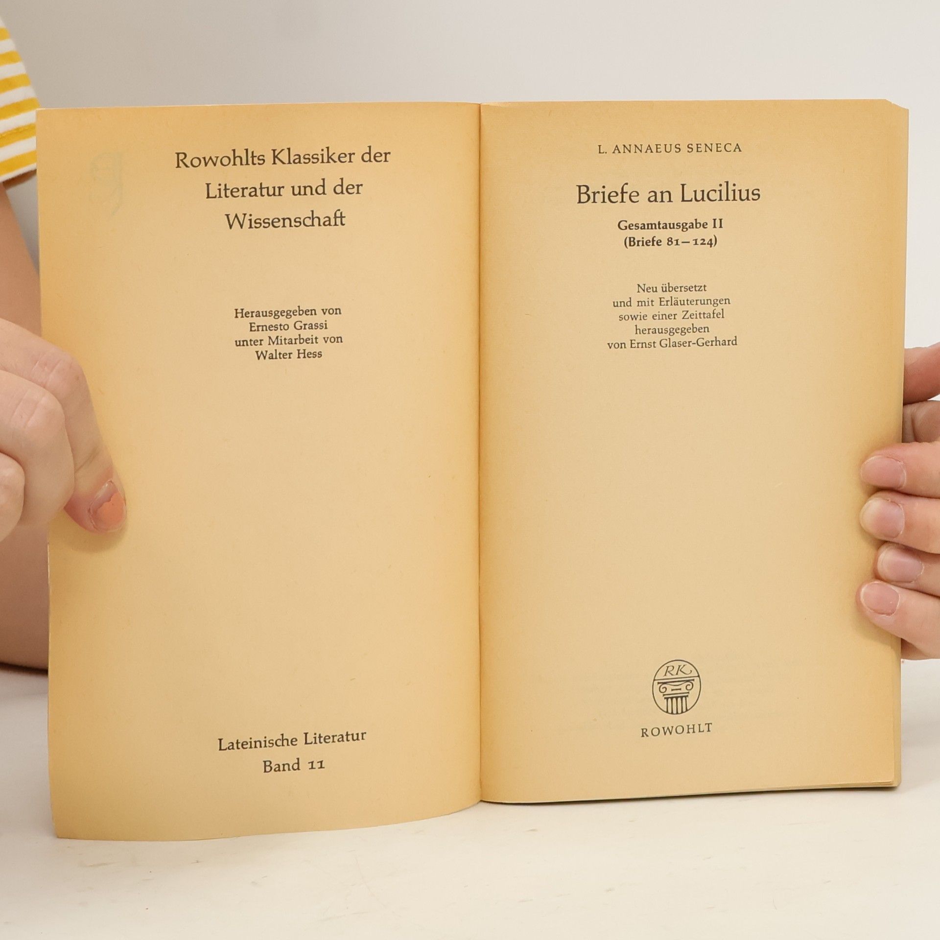 Lucius Annaeus Seneca Briefe an Lucius