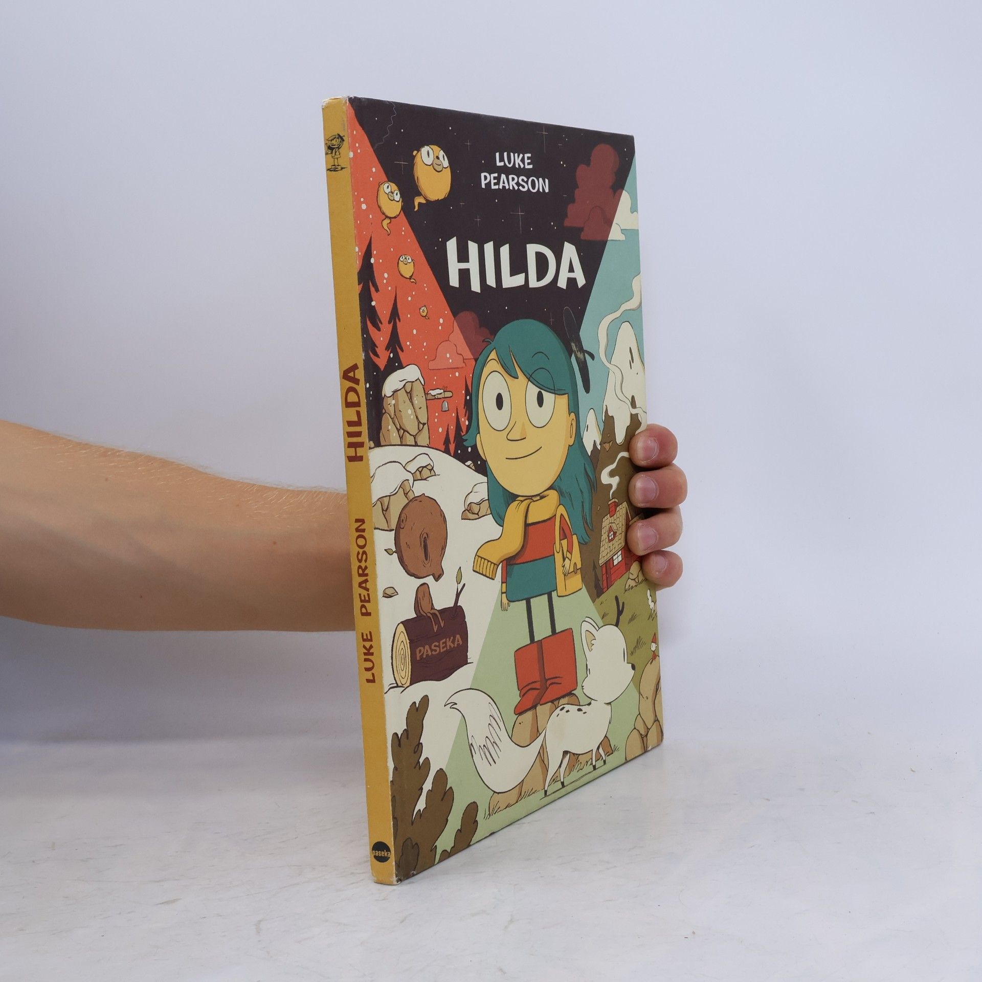 Luke Pearson Hilda a troll ; Hilda a půlnoční obr