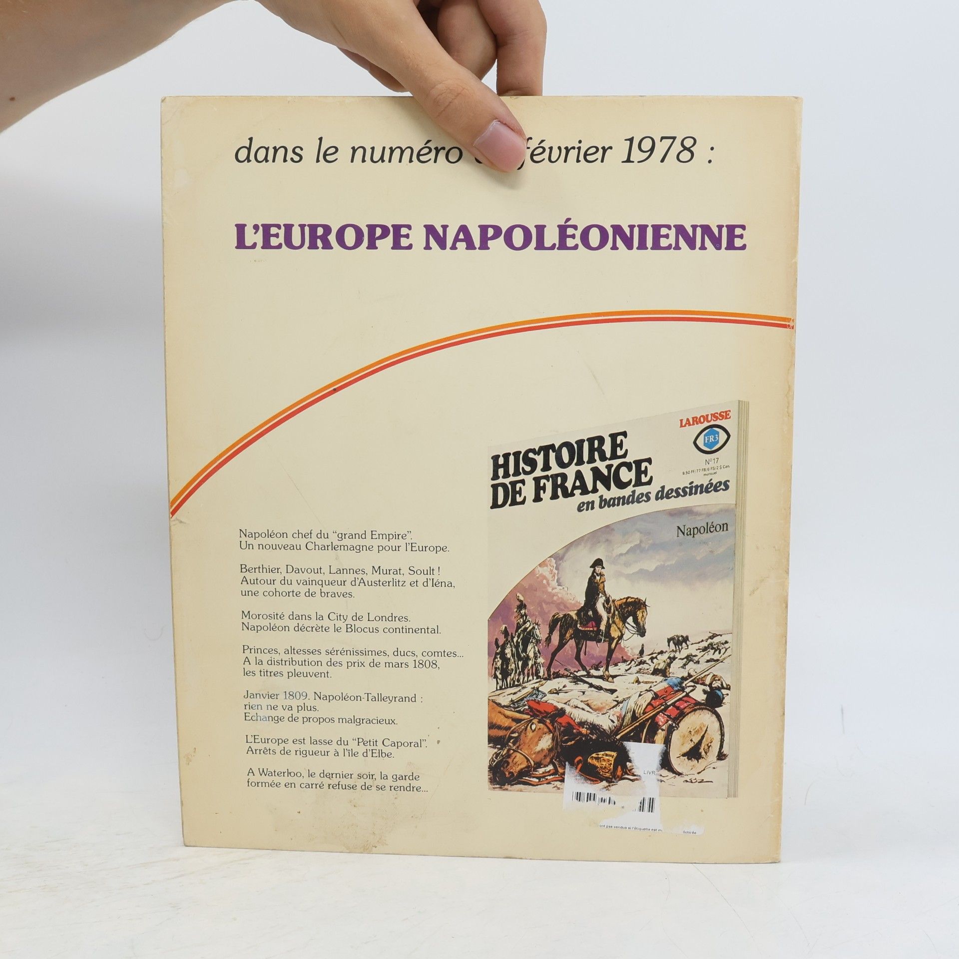 Kolektiv autorů Histoire de France en bandes dessinées: Une première république Bonaparte
