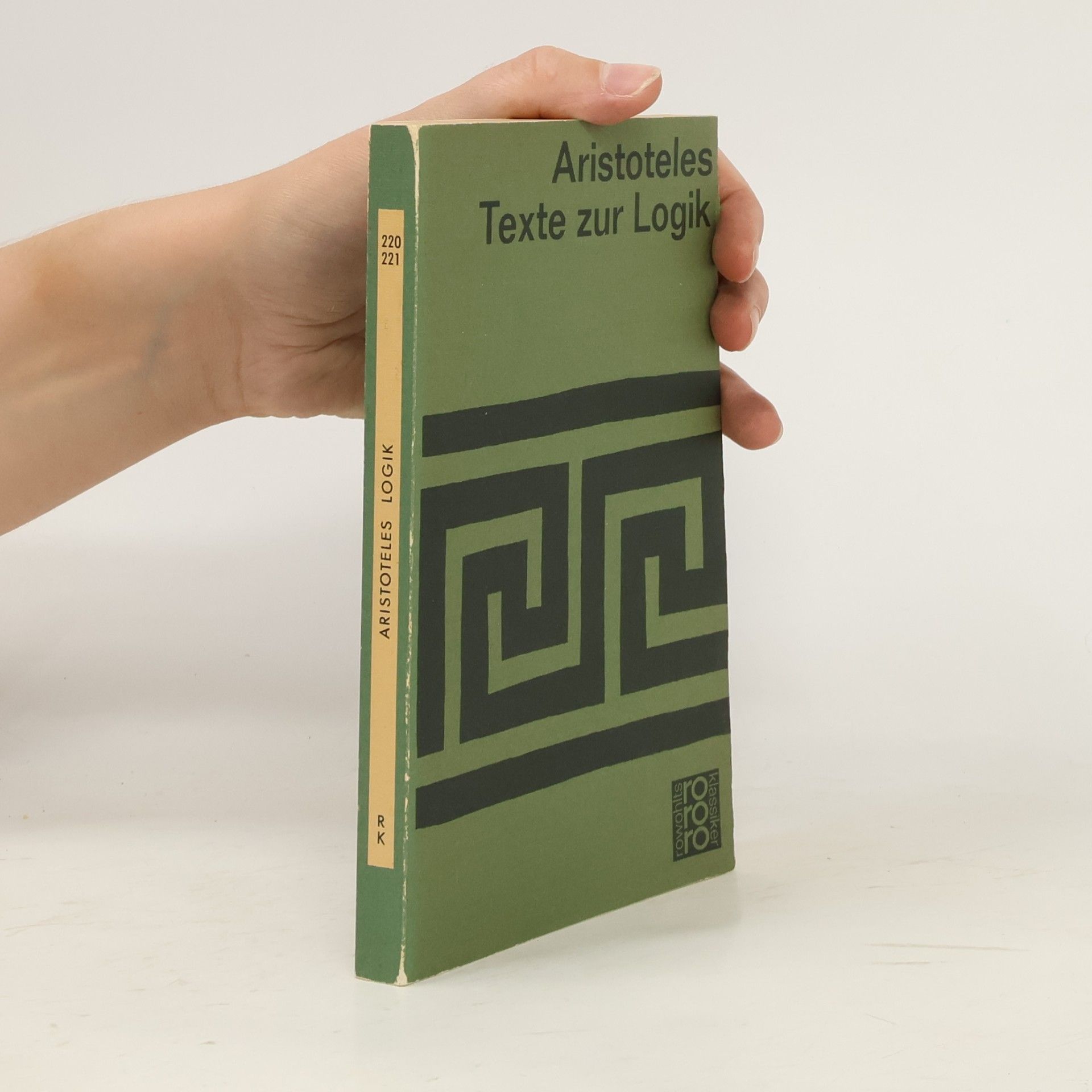 Aristotelés Texte zur Logik