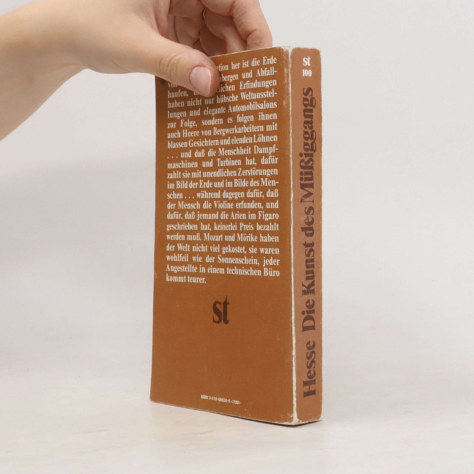 Hermann Hesse Die Kunst des Müßiggangs