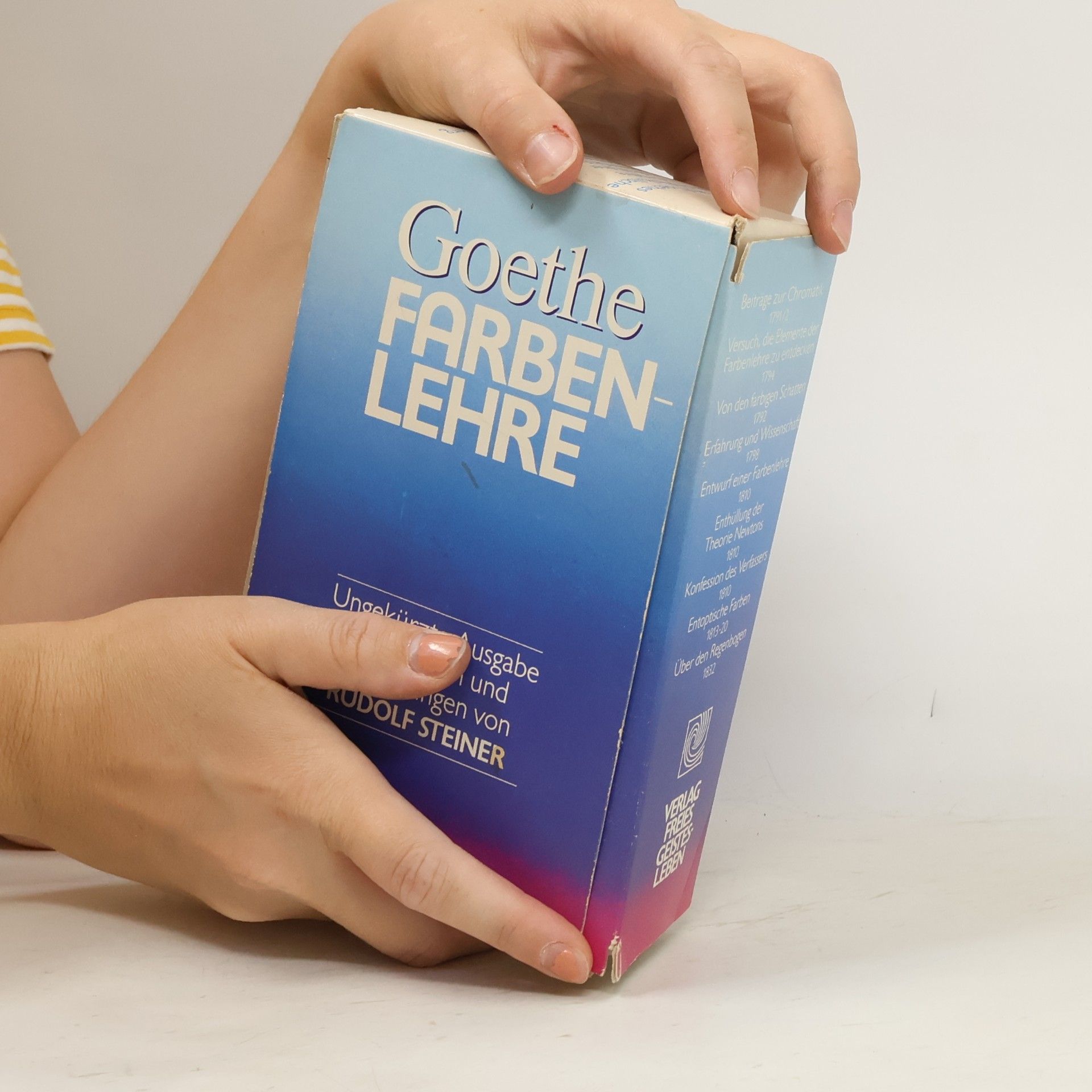 Rudolf Steiner Goethe. Farbenlehre 1-5