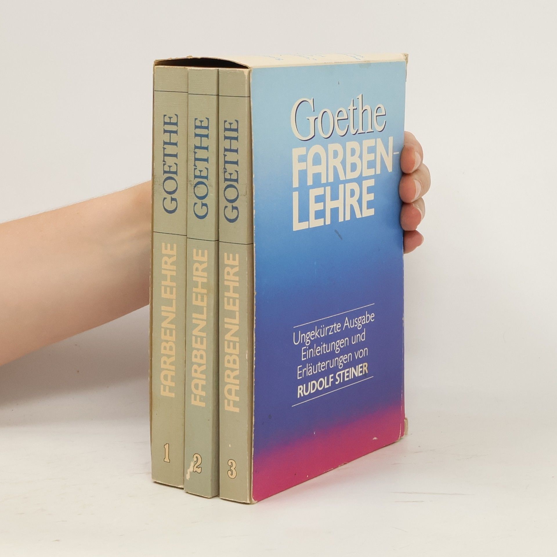 Rudolf Steiner Goethe. Farbenlehre 1-5