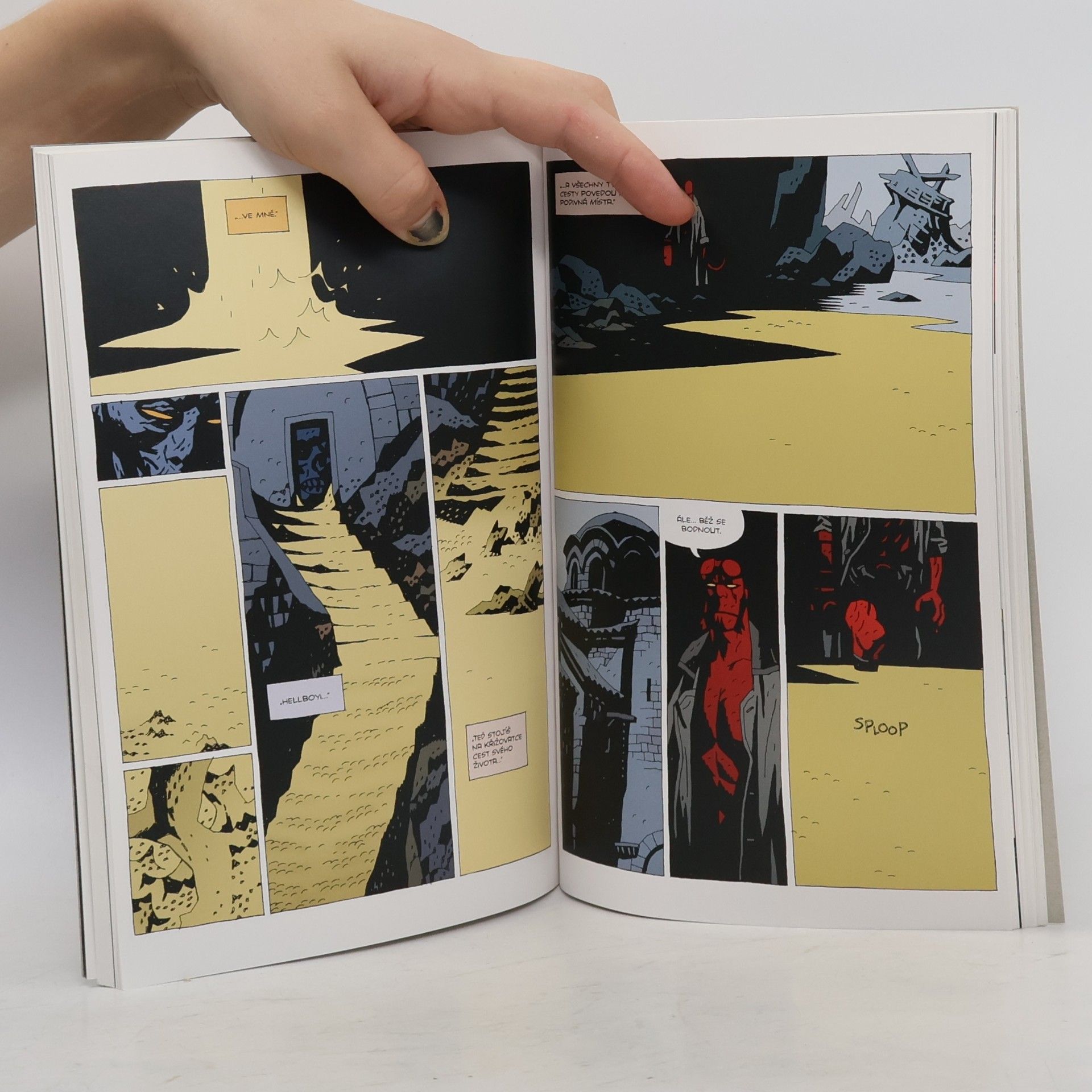 Mike Mignola Hellboy. Podivná místa