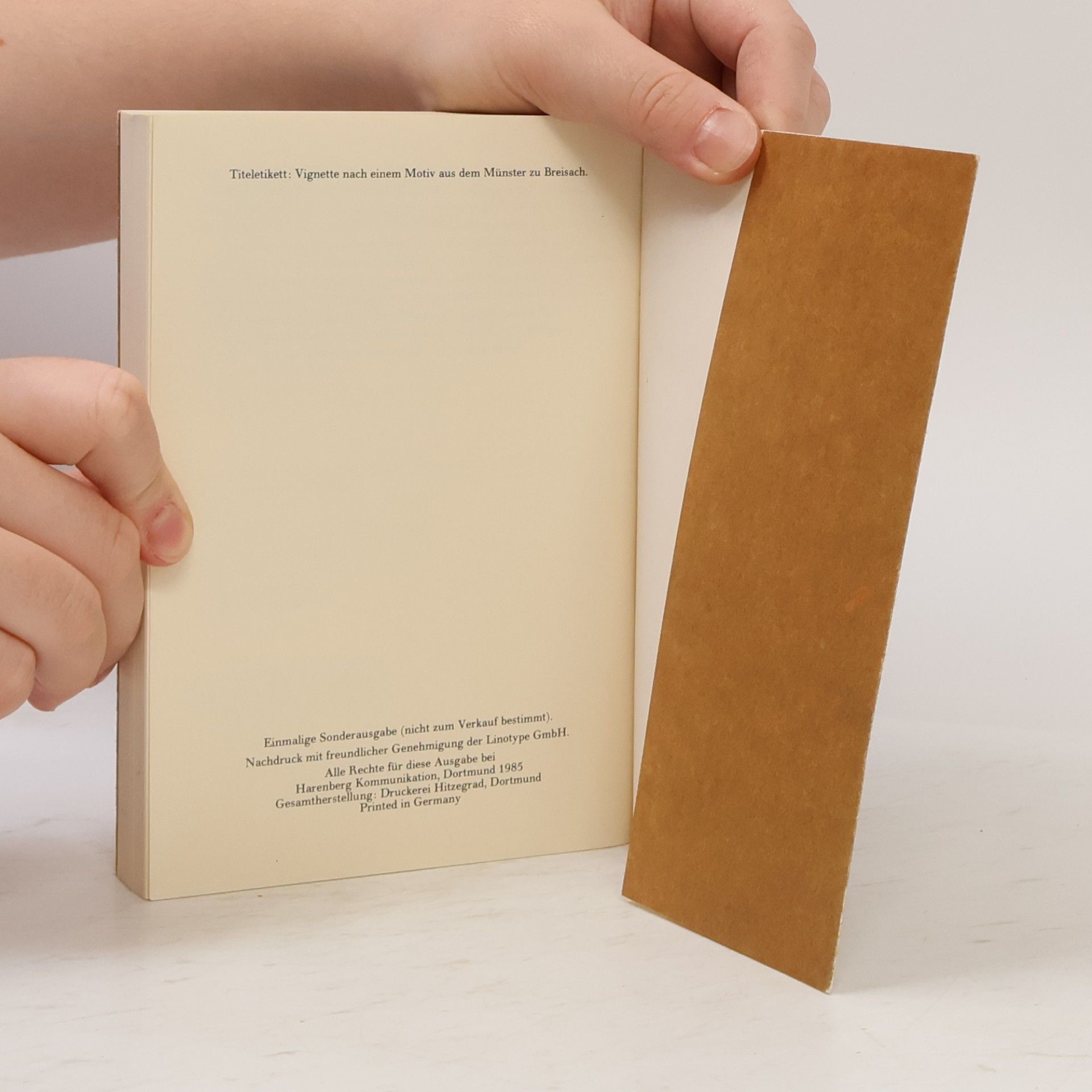 Horst Kliemann Stundenbuch für Letternfreunde