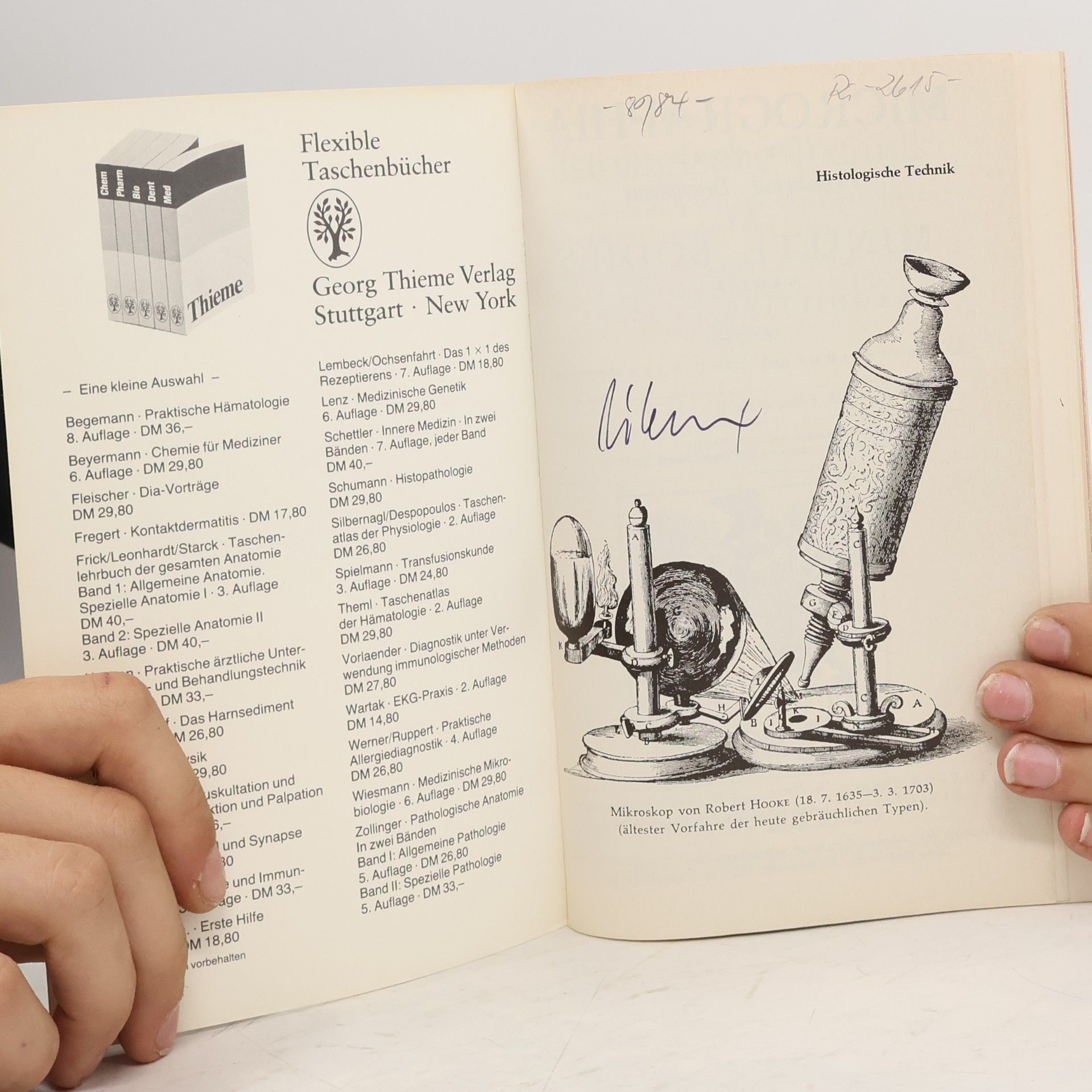Hans Christian Burck Histologische Technik