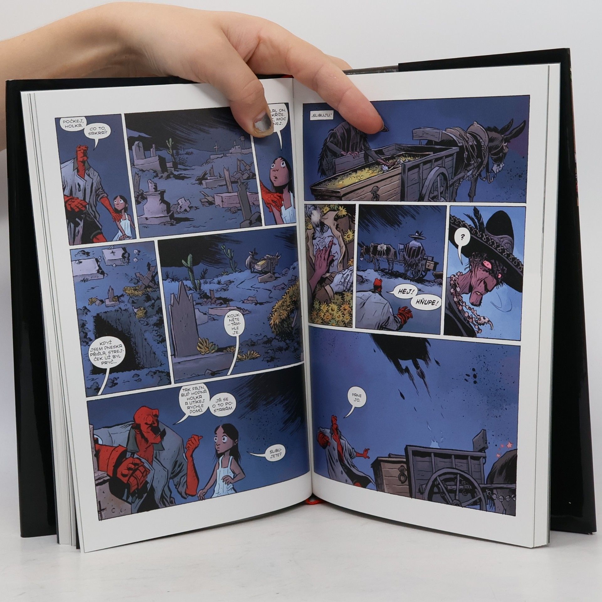 Mike Mignola Hellboy v Mexiku