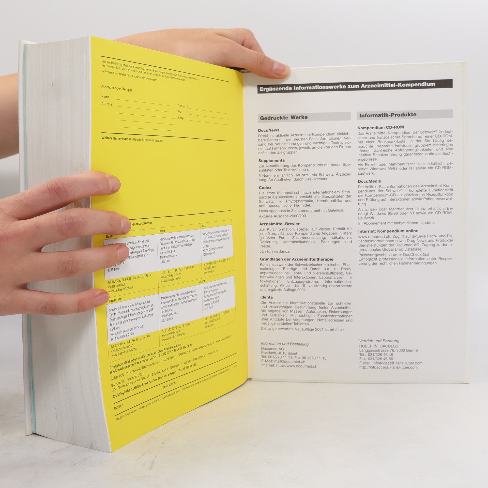 Autorenkollektiv Arzneimittel-Kompendium der Schweiz 2002
