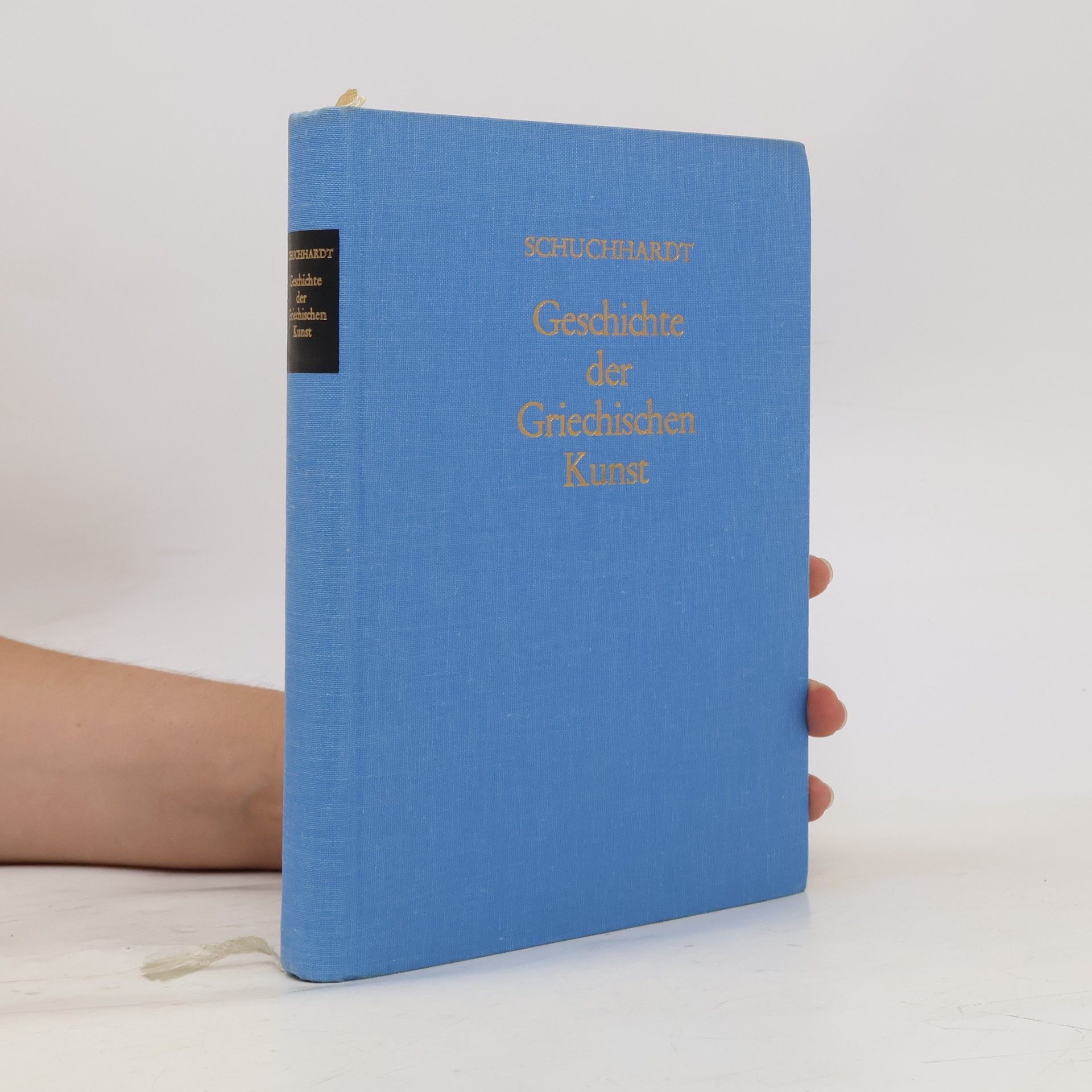 Walter-Herwig Schuchhardt Geschichte der griechischen Kunst