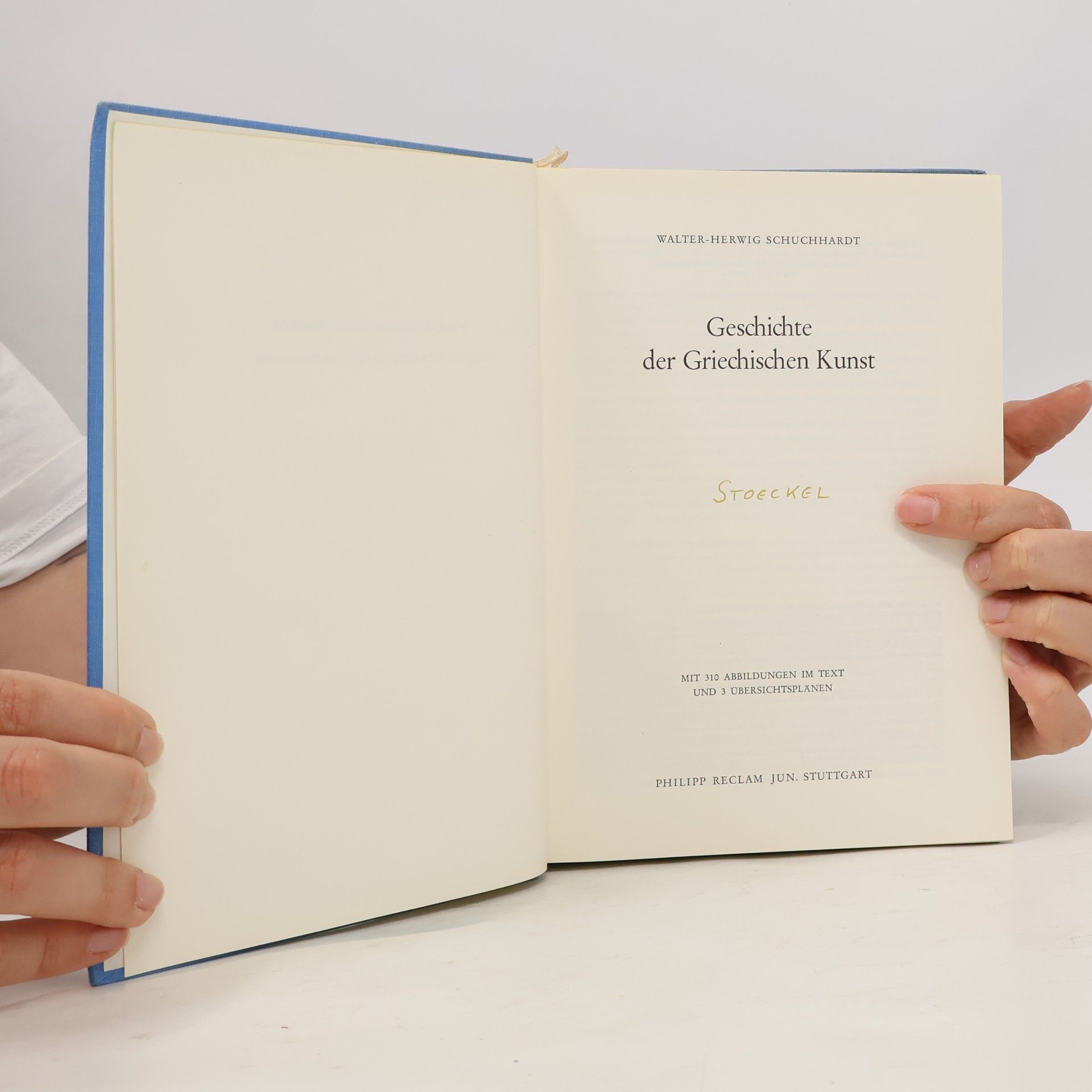 Walter-Herwig Schuchhardt Geschichte der griechischen Kunst