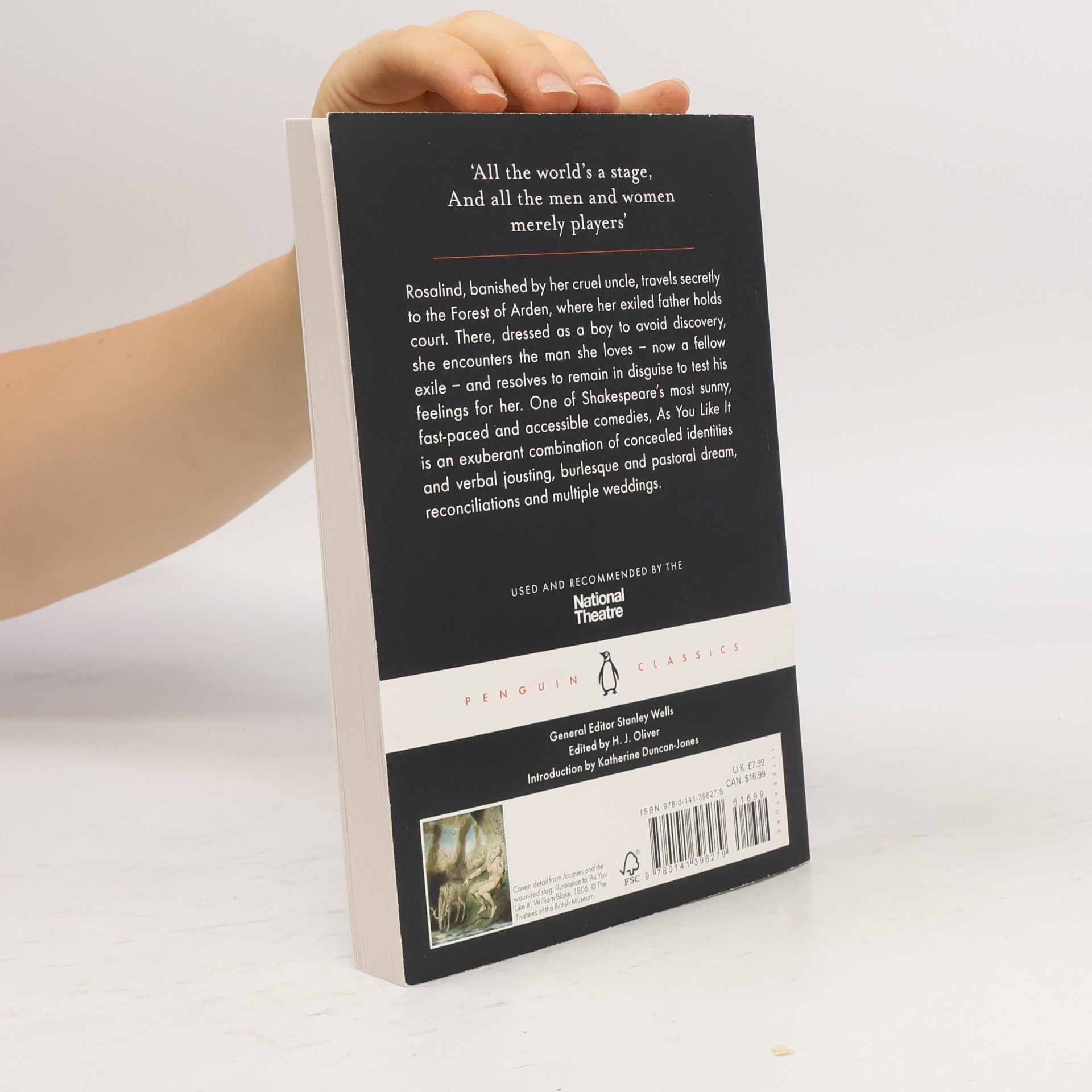 William Shakespeare Penguin Classics: As You Like It. Wie es euch Gefällt, englische Ausgabe
