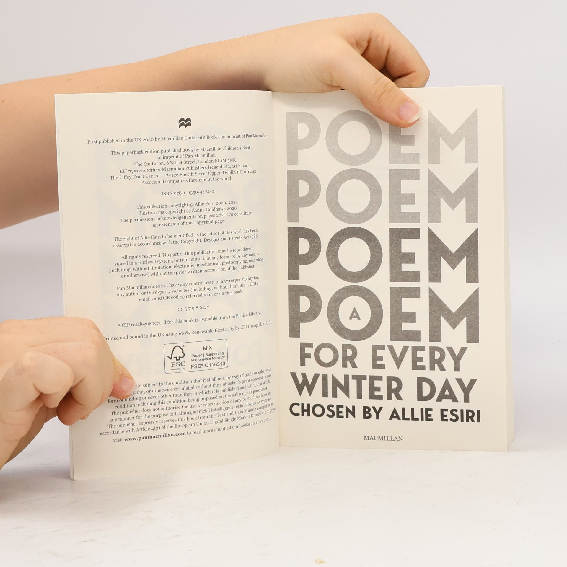 Allie Esiri A Poem for Every Day and Night of the Year - 2: A Poem for Every Winter Day