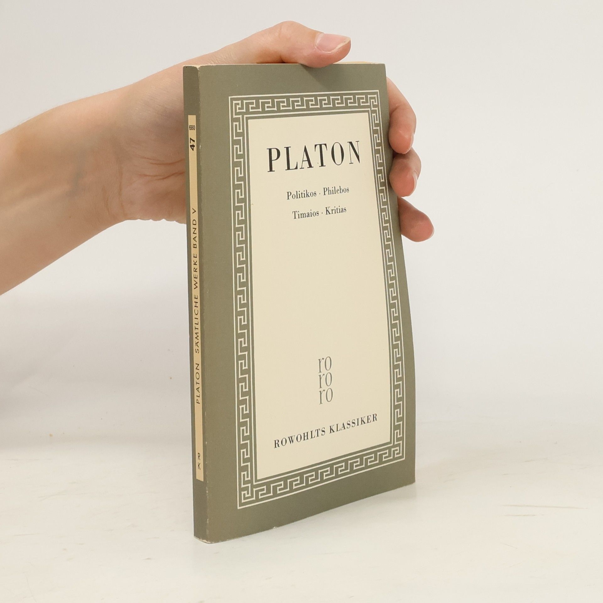 Platon Sämtliche Werke 47