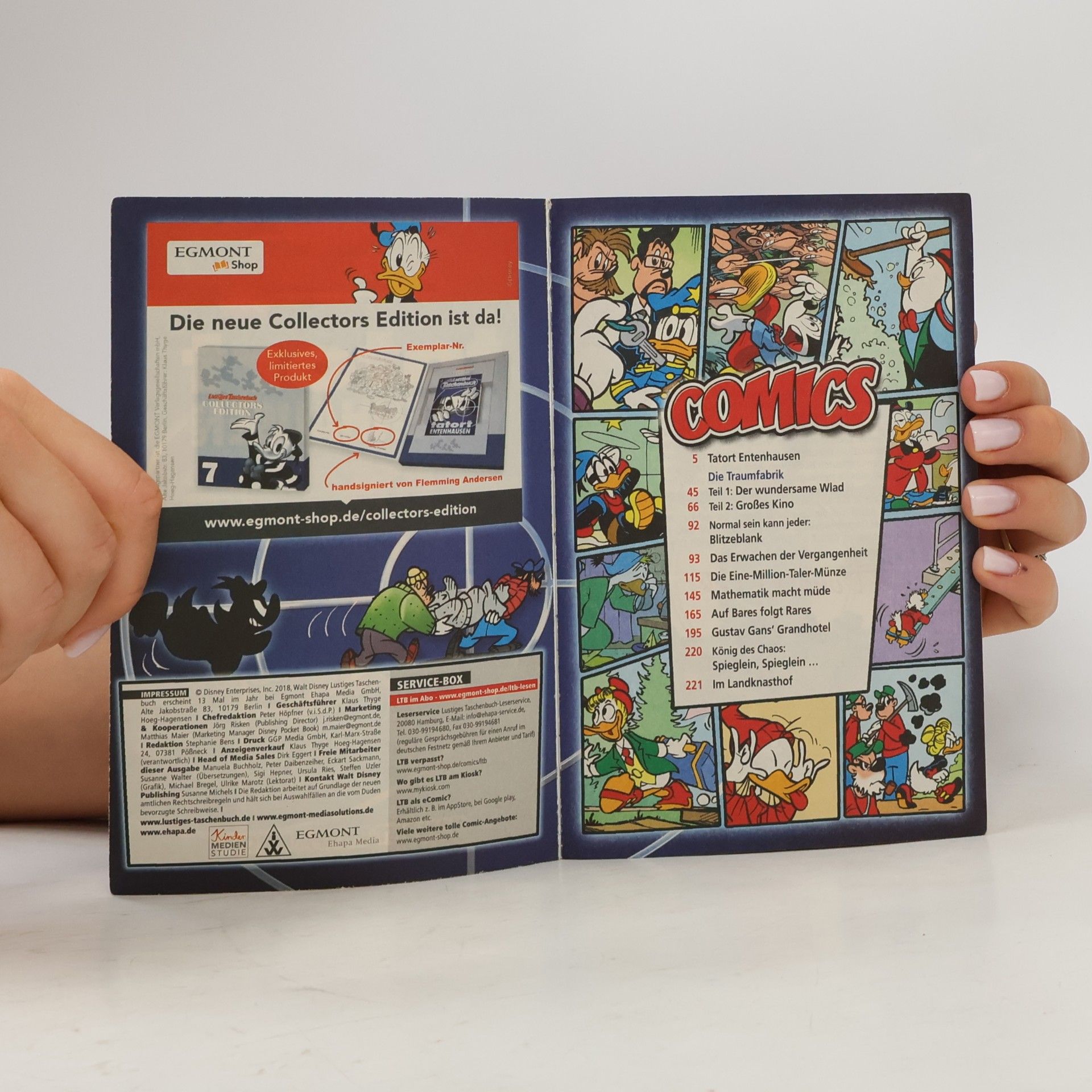 Walt Disney Lustiges Taschenbuch 506. Tatort Entenhausen